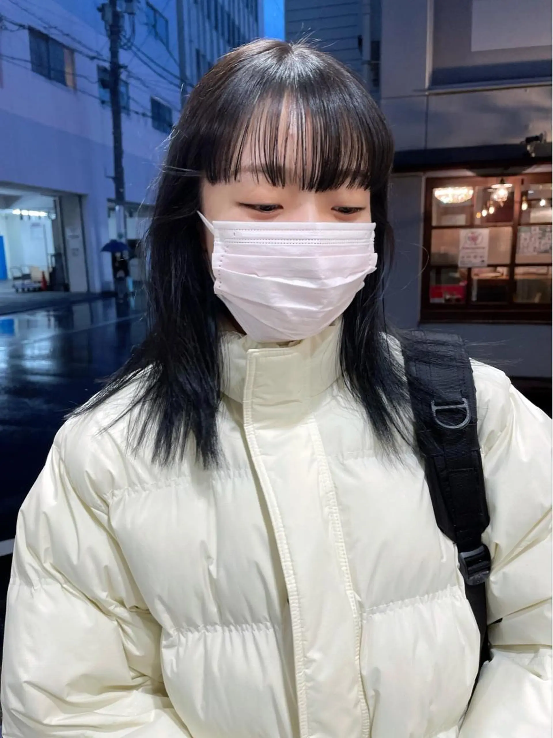 ミディアム カラー ヘアカラー トリートメント haru/レイヤー/ ウルフのヘアスタイル