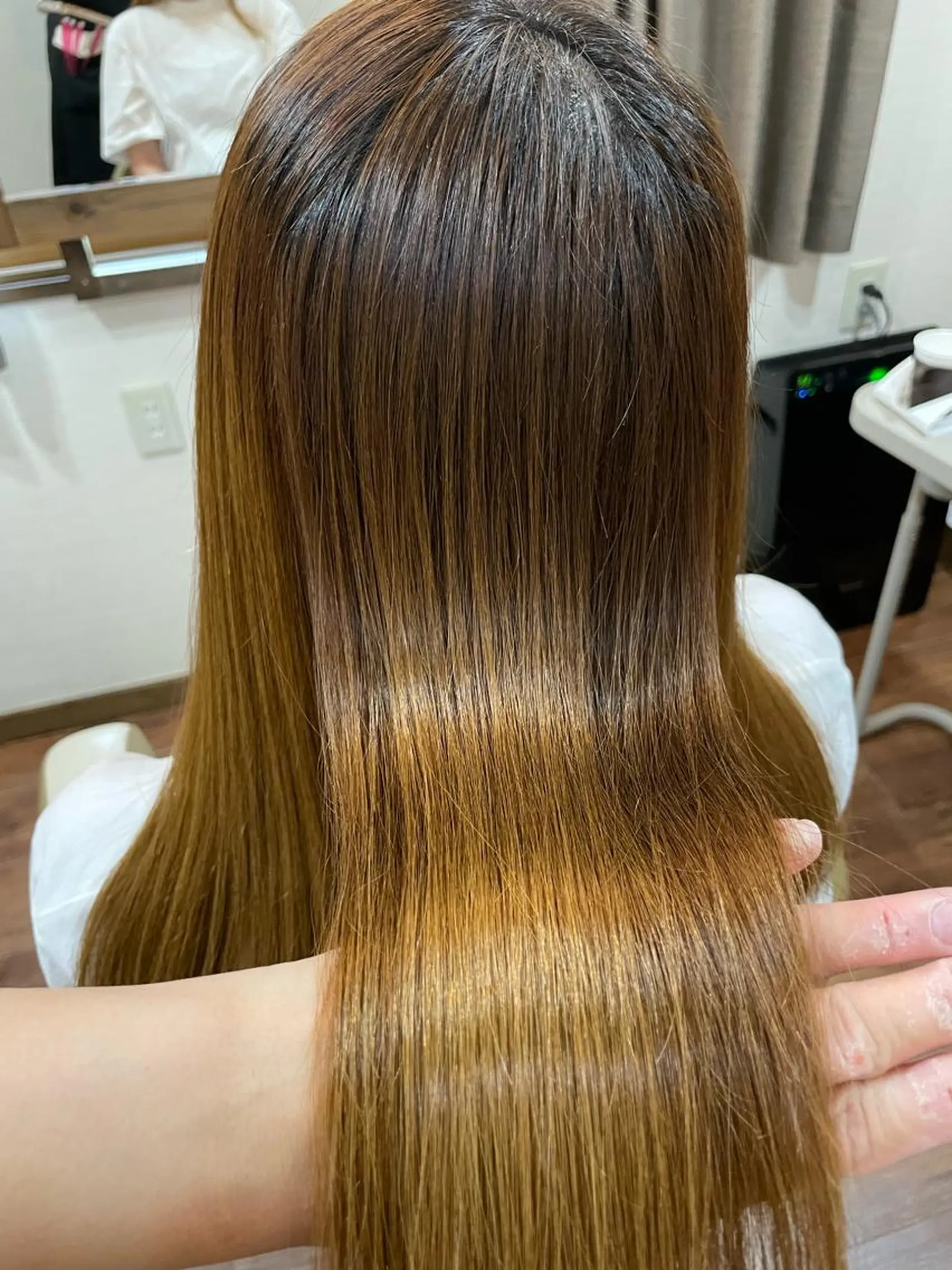 セミロング パーマ 縮毛矯正 竹川 光子のエステ・リラクイメージ