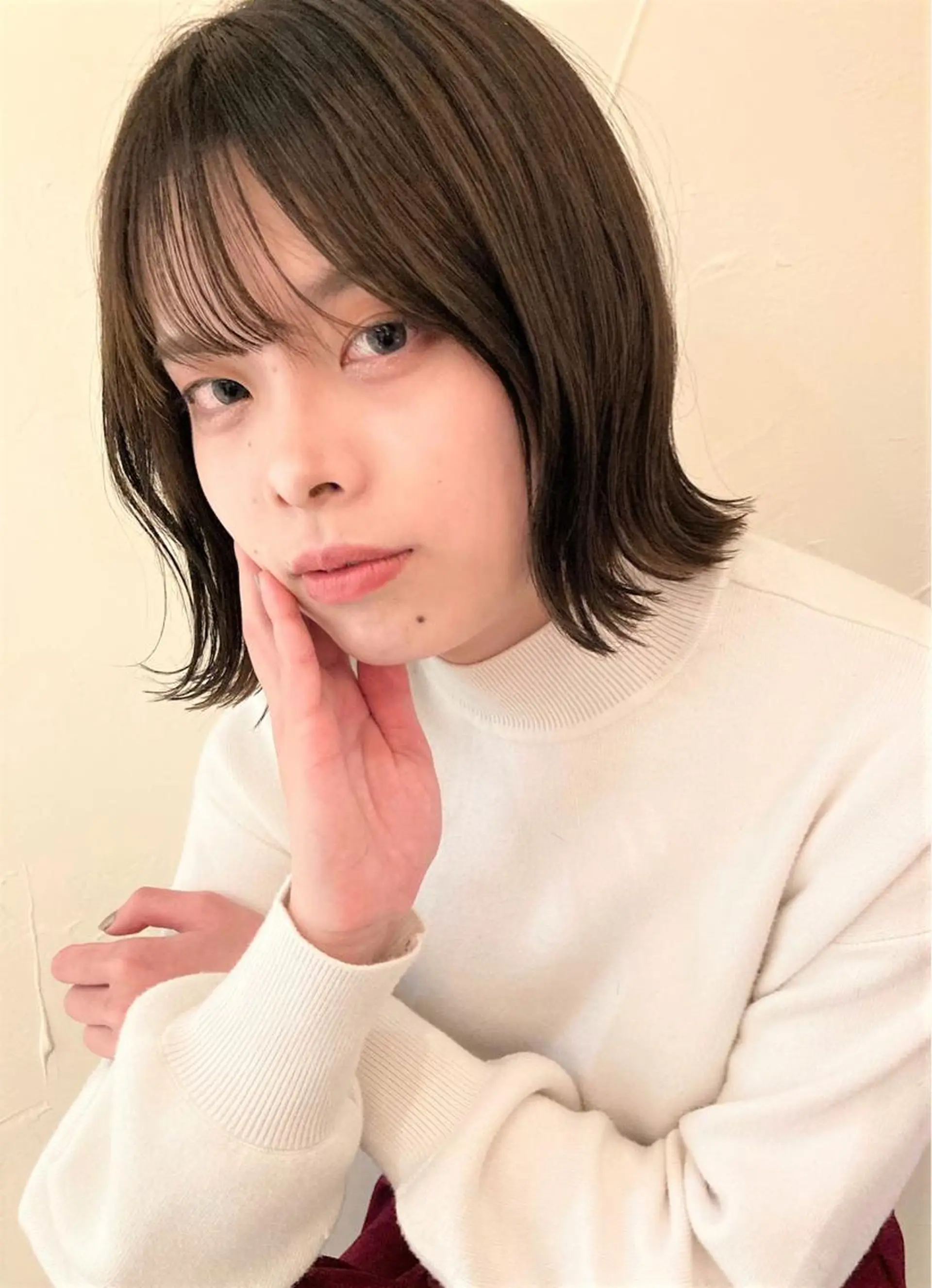 ショート シマダ アユミのヘアスタイル