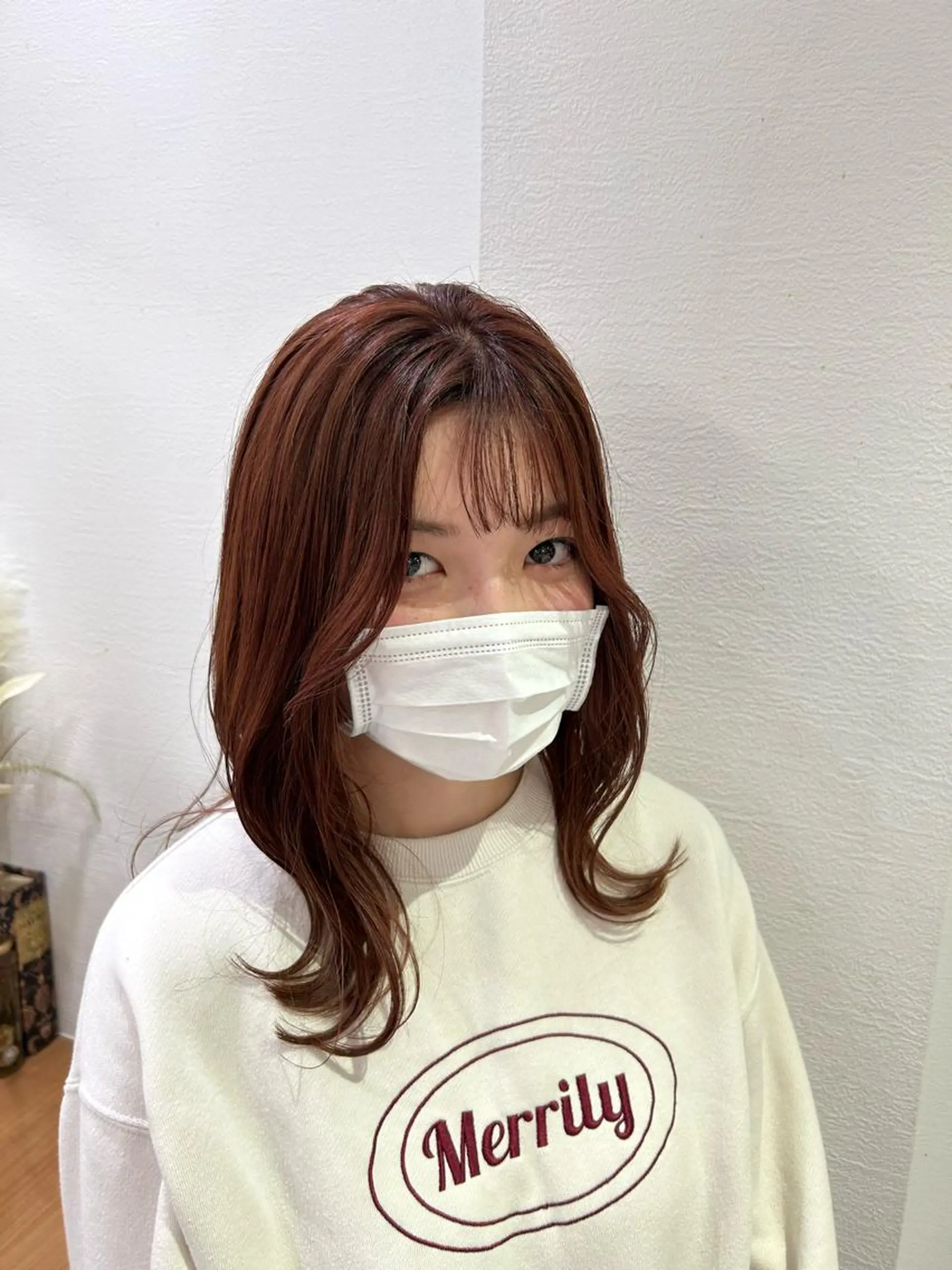 カラー 韓国レイヤー✂︎ yuka♥️のヘアスタイル