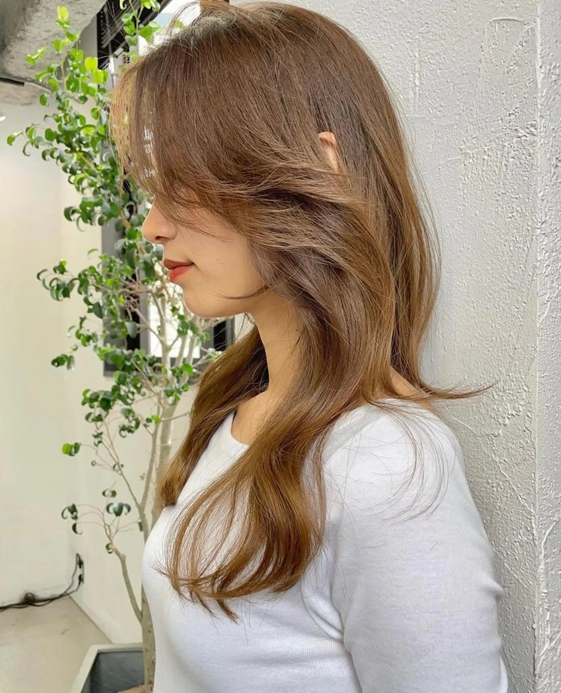 ロング ヘアアレンジ レイヤーカット 🫧透明感カラー/ ナルハ🫧のヘアスタイル