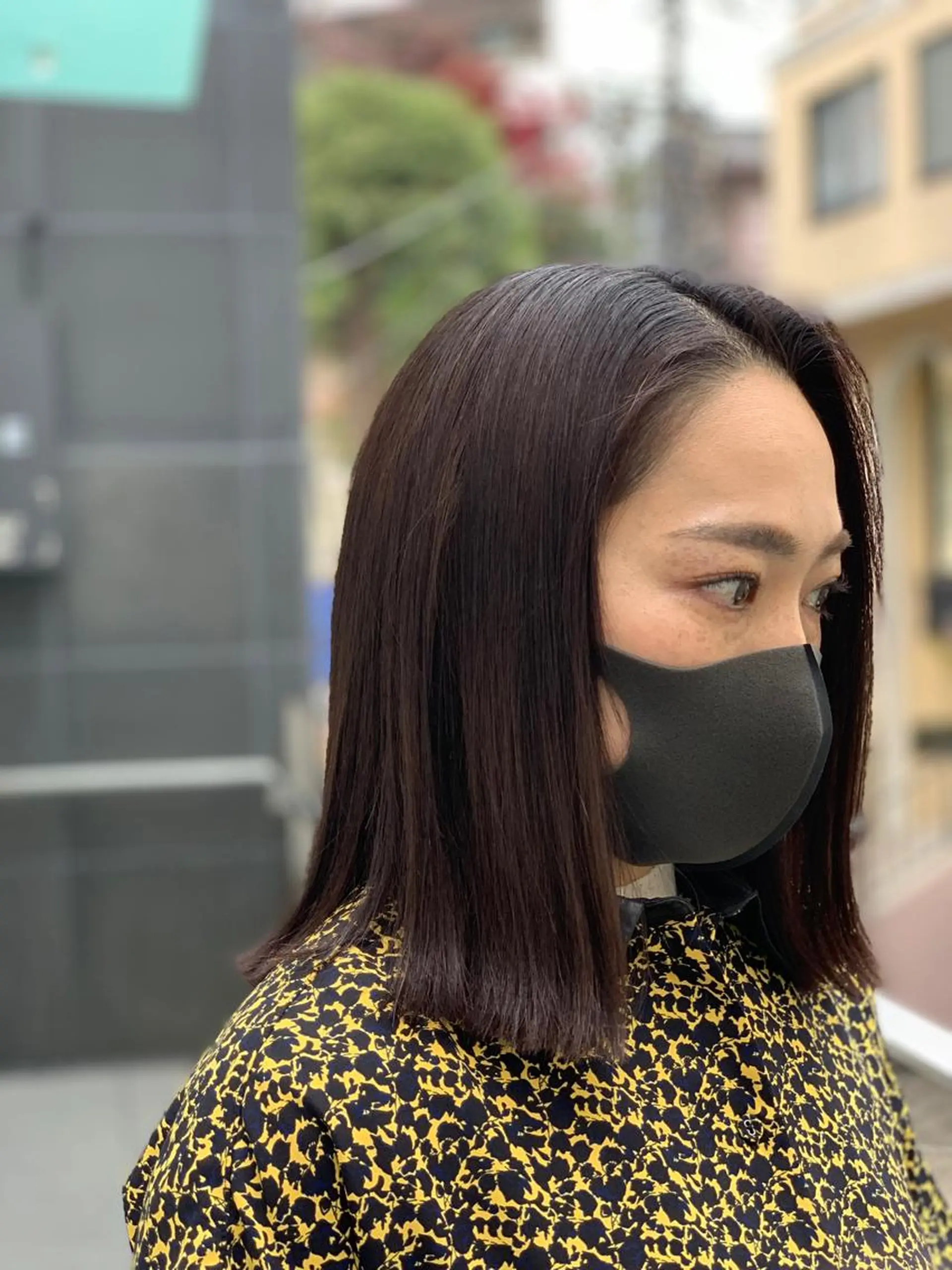 セミロング ヘアアレンジ セミロングパーマ 外ハネヘア 縮毛矯正 トリートメント BRAIDS💎愛子 大人ハイライト💎のヘアスタイル