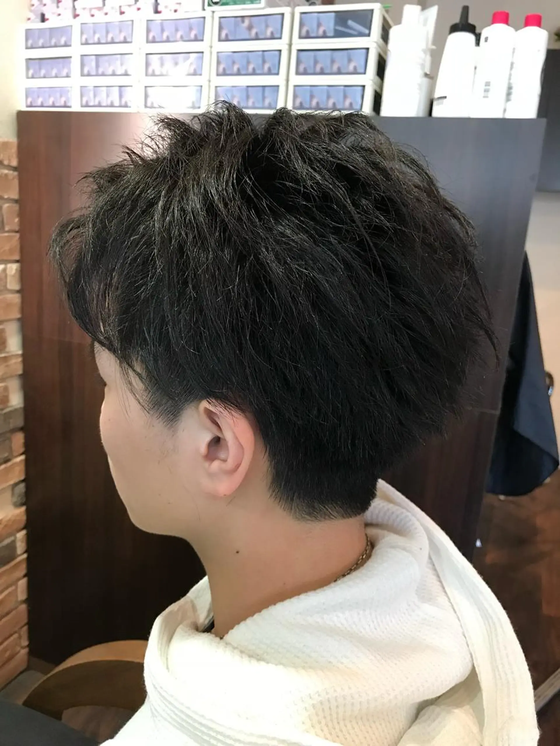 ショート メンズ Parfait 山本のヘアスタイル