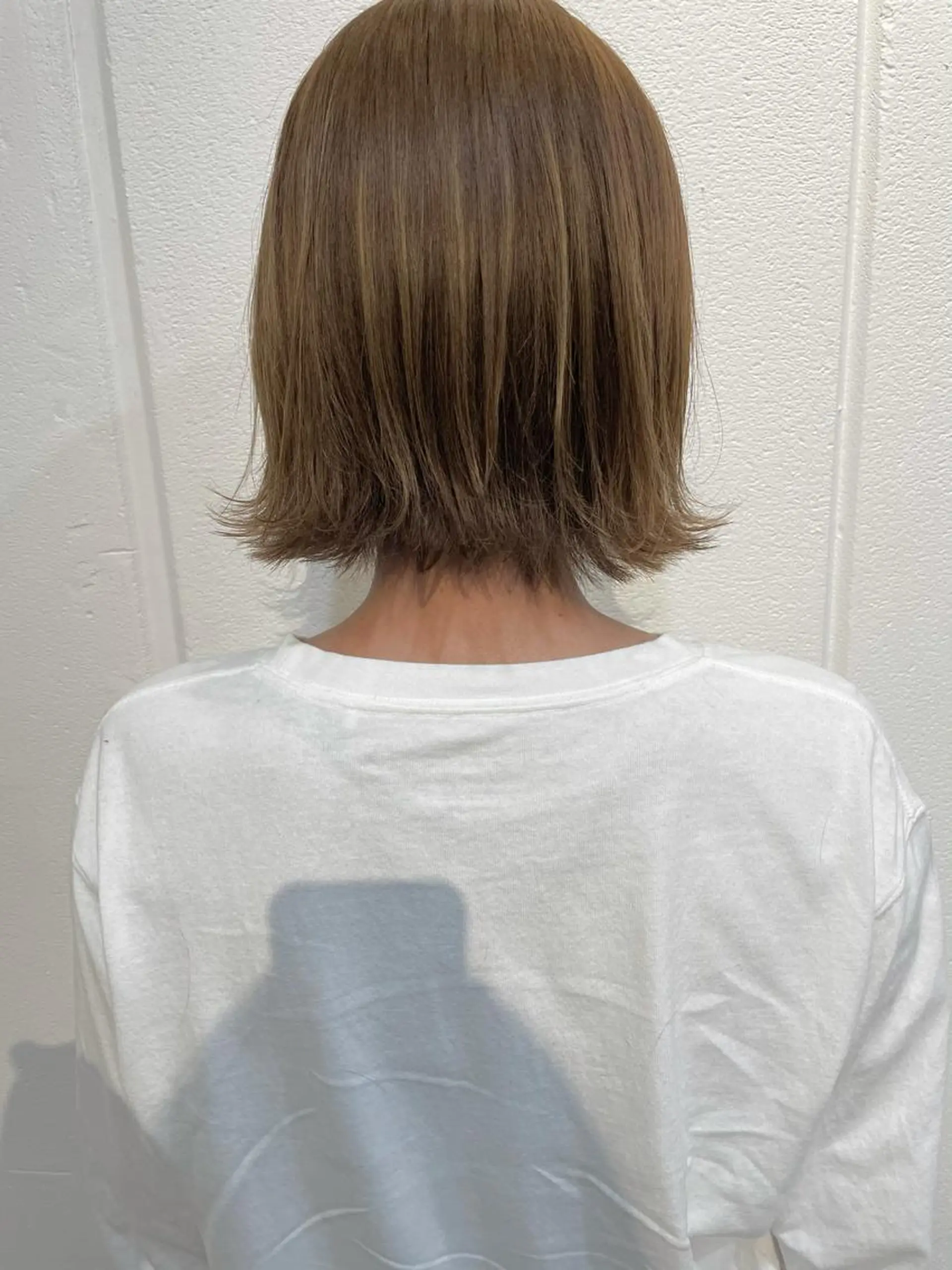 ミディアム カラー カット 梅田/赤み消しカラー /顔まわりcut🤍のヘアスタイル