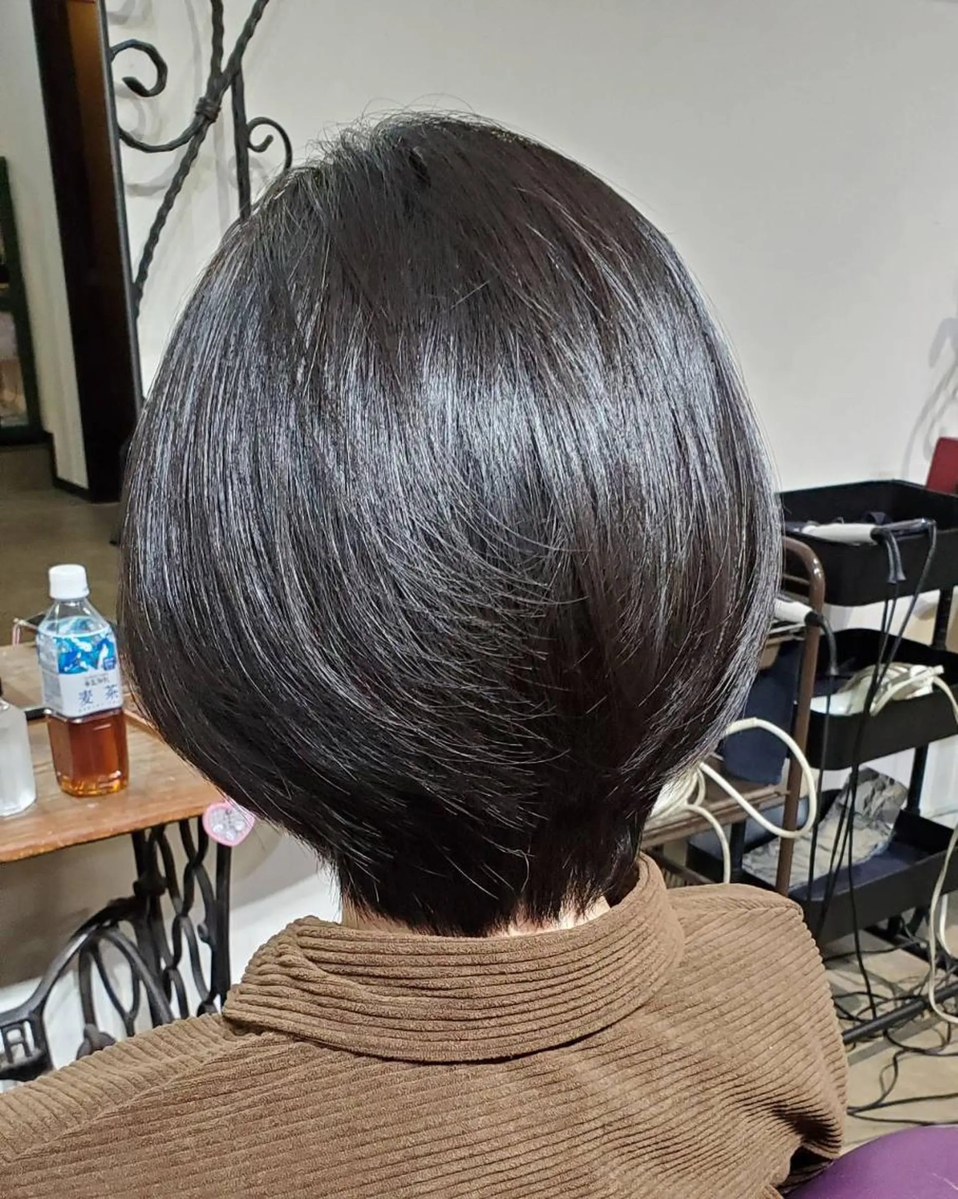 ショート ボブ 縮毛矯正 カット ショートヘア⭐️ 和田 洋のヘアスタイル