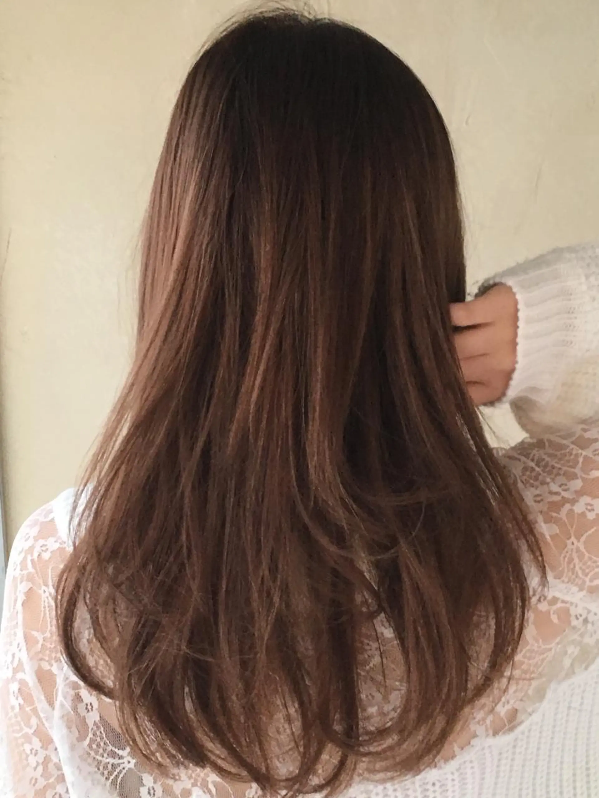 カラー ベージュカラー 透明感カラー ピンクカラー ピンクベージュ 上田 ヒロツグのヘアスタイル