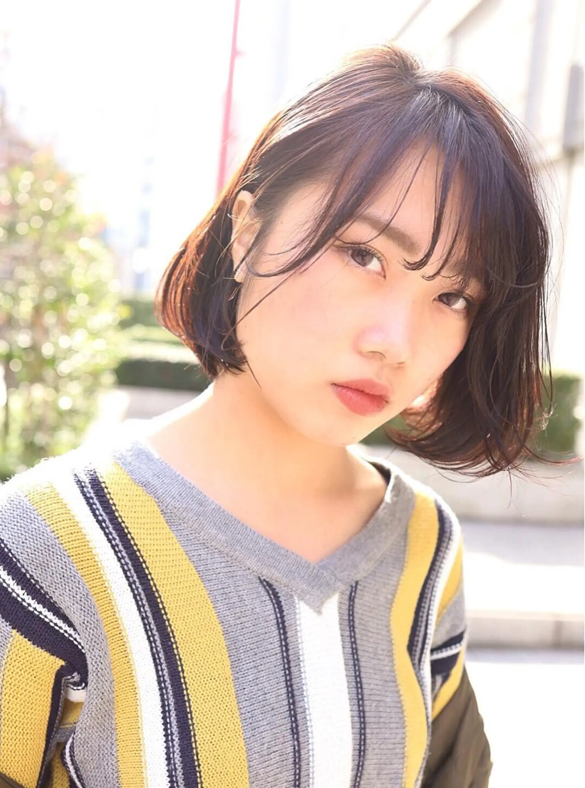 ショート カラー パーマ ヘアアレンジ カット トリートメント トレンドヘア🩶 艶髪🩶yoshiのヘアスタイル