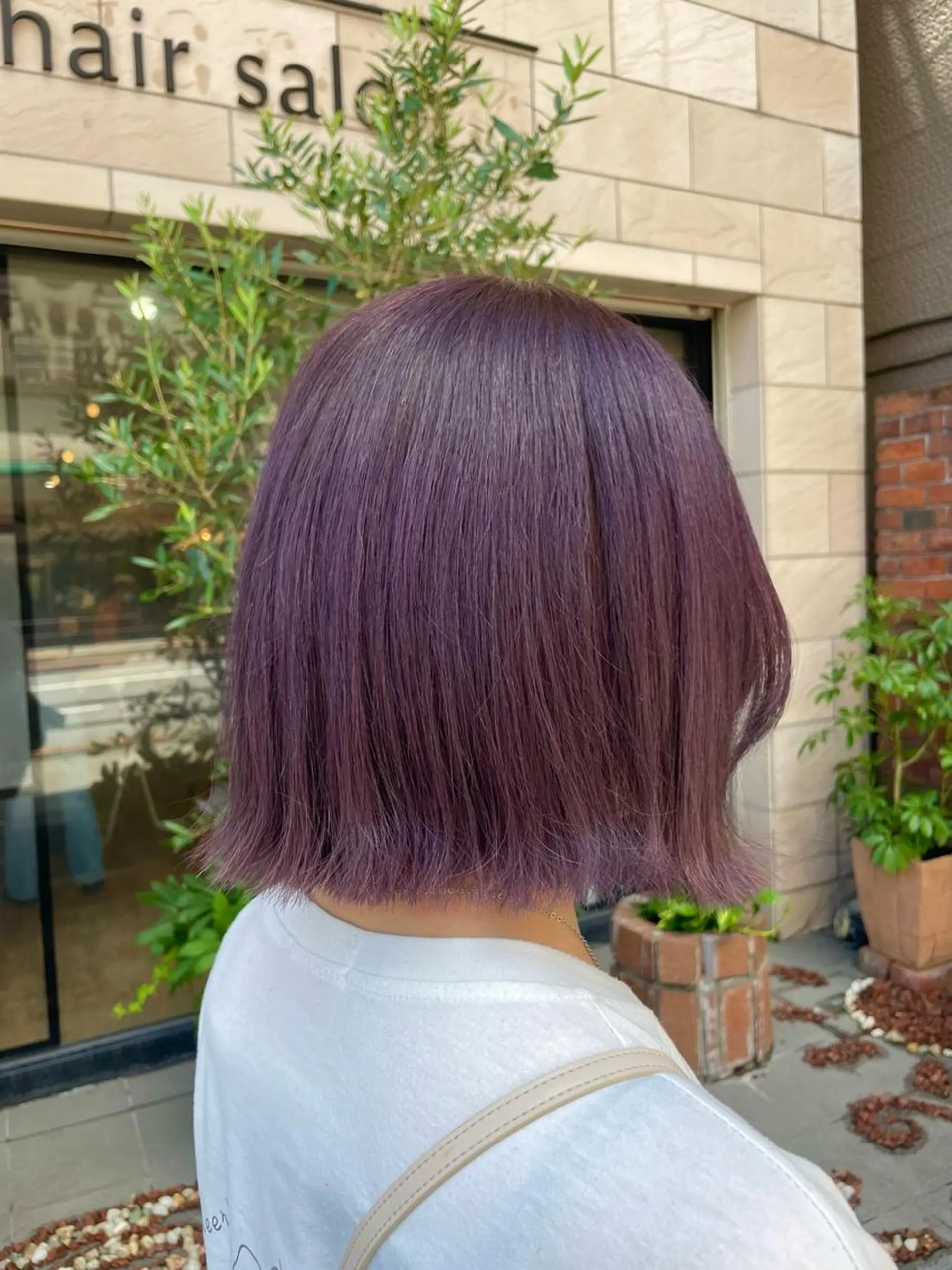 カラー ラベンダーカラー ヘアカラー 🥞夏穂【かほ】🥞 /似合わせ/ヘアケアのヘアスタイル