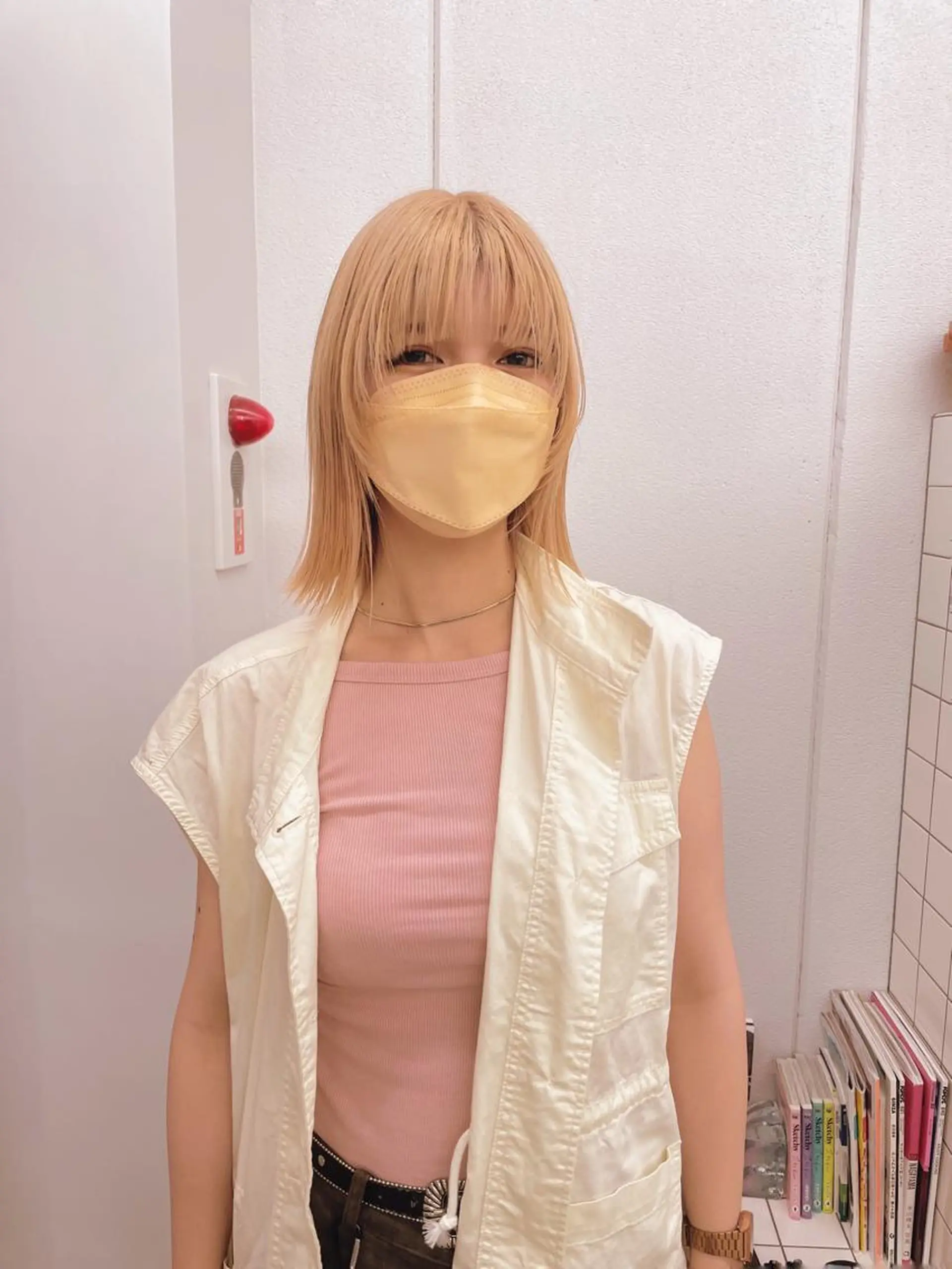 ミディアム カラー ヘアカラー 関 京磨のヘアスタイル