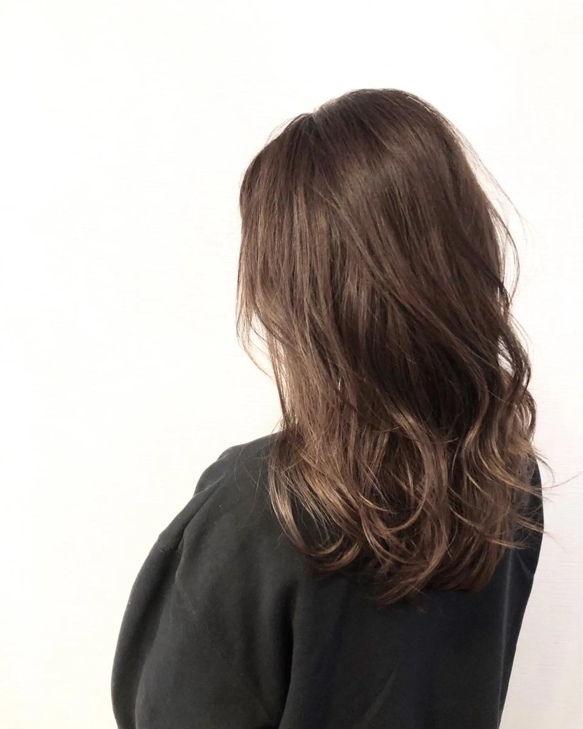 ロング カラー 平川 友希子のヘアスタイル