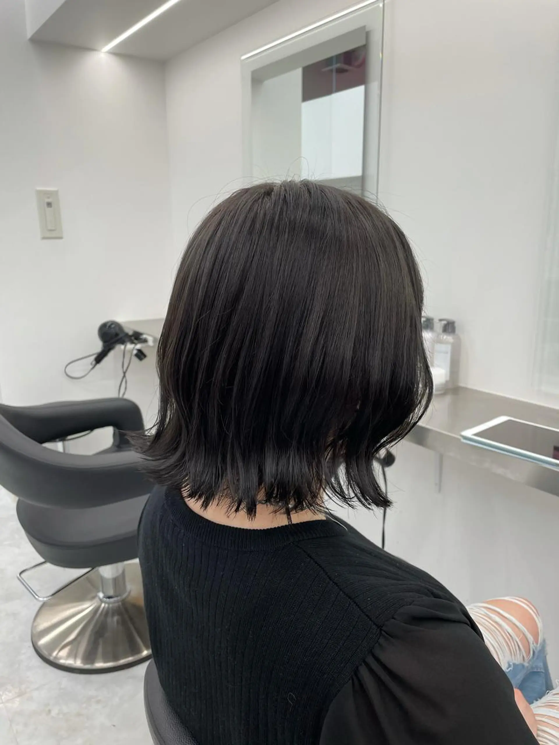 ミディアム カラー ヘアアレンジ 縮毛矯正/髪質改善/ ブリーチ毛/木元渓太のヘアスタイル