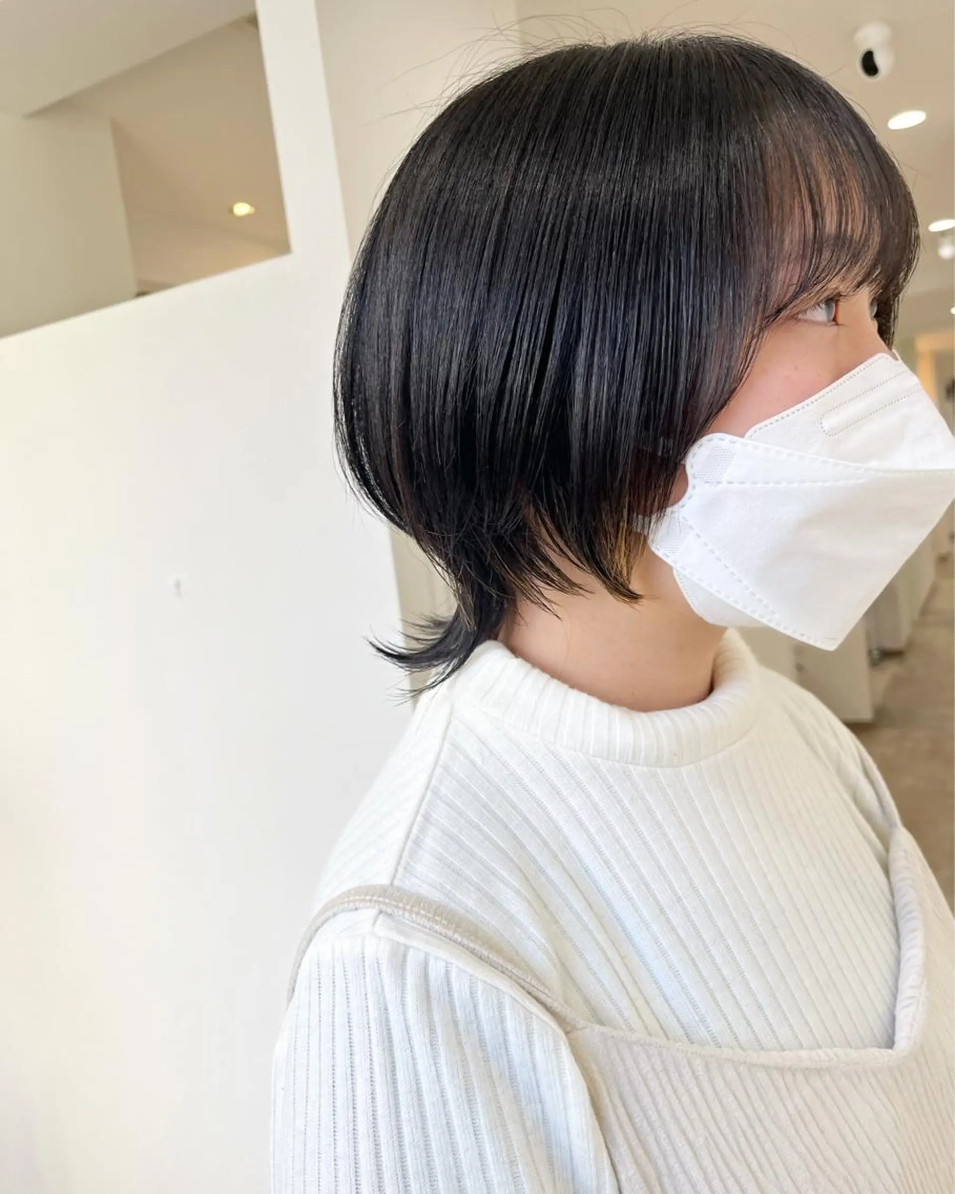 ショート ショートヘア ウルフカット ショート&ボブ井上 菜樹のヘアスタイル