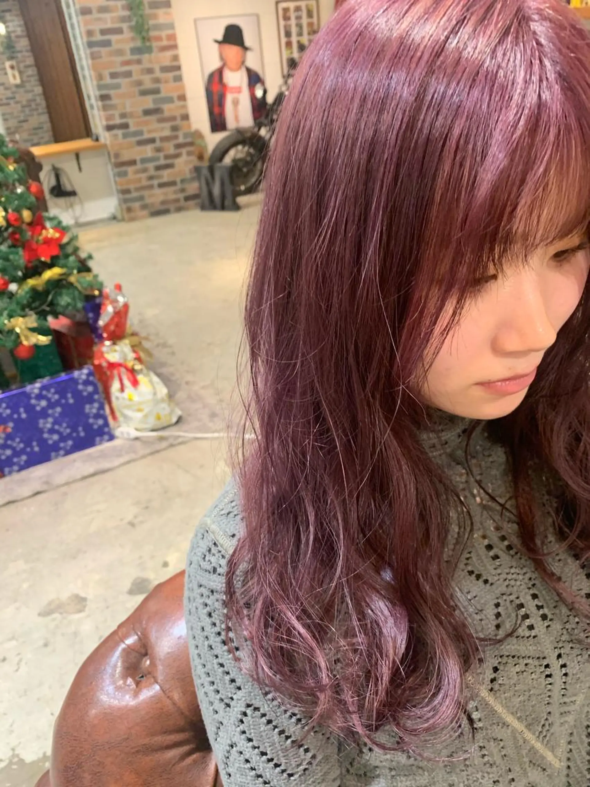 ロング カラー ショート🌼パーマ 本間正子のヘアスタイル