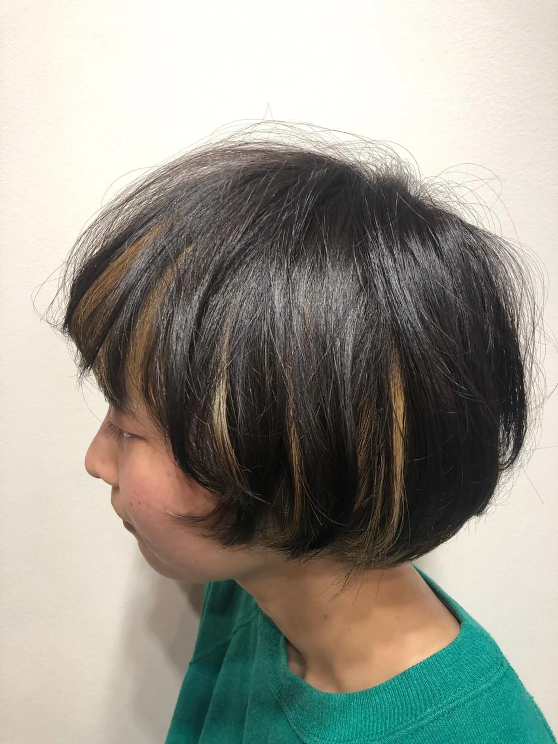ショート カラー パーマ カット 美髪/髪質改善/艶髪 /CECILのヘアスタイル
