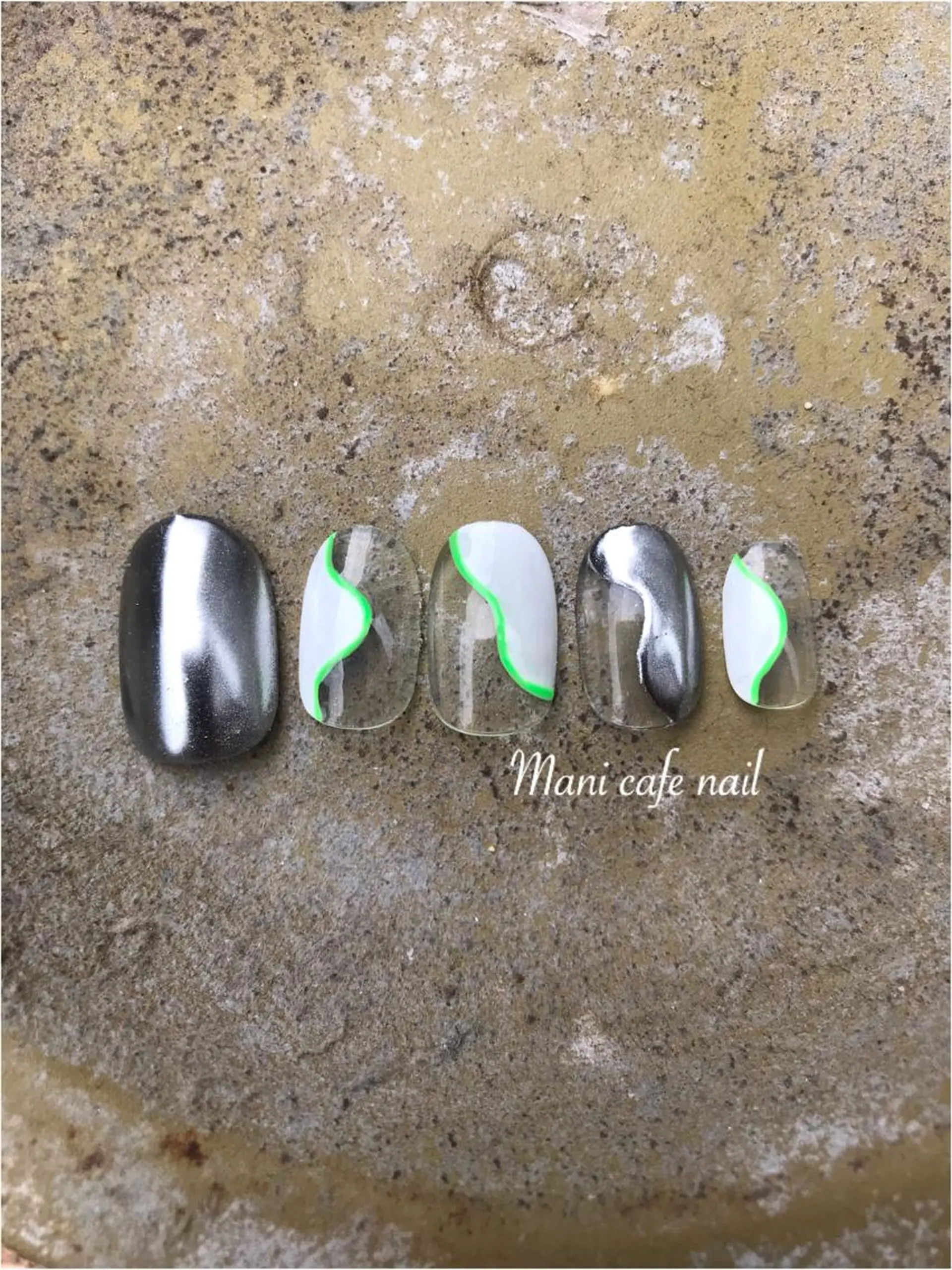 ネイル ハンドネイル Mani cafe nailのネイルデザイン