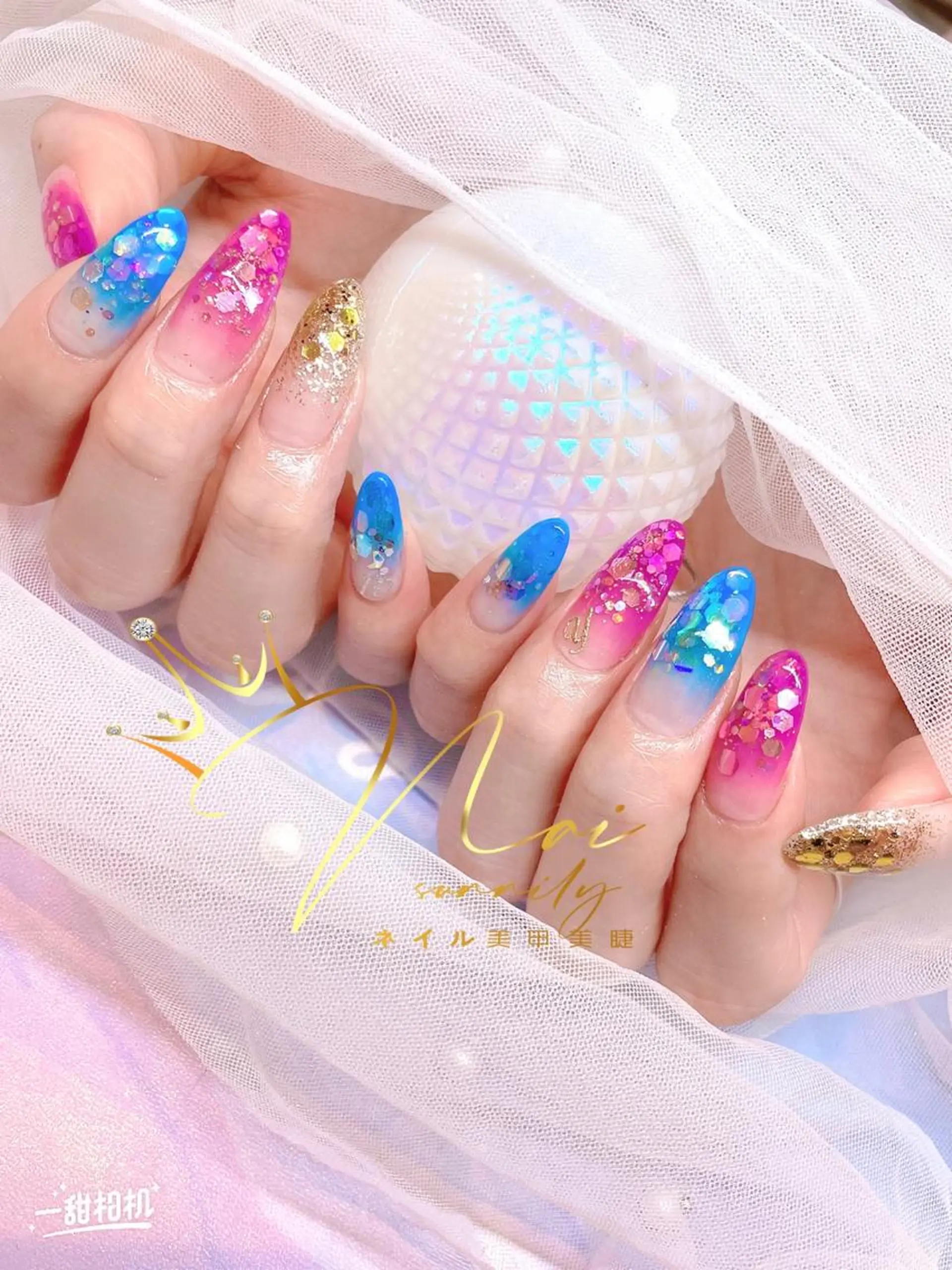 ネイル 長さだし専門店 M2　rikaのネイルデザイン