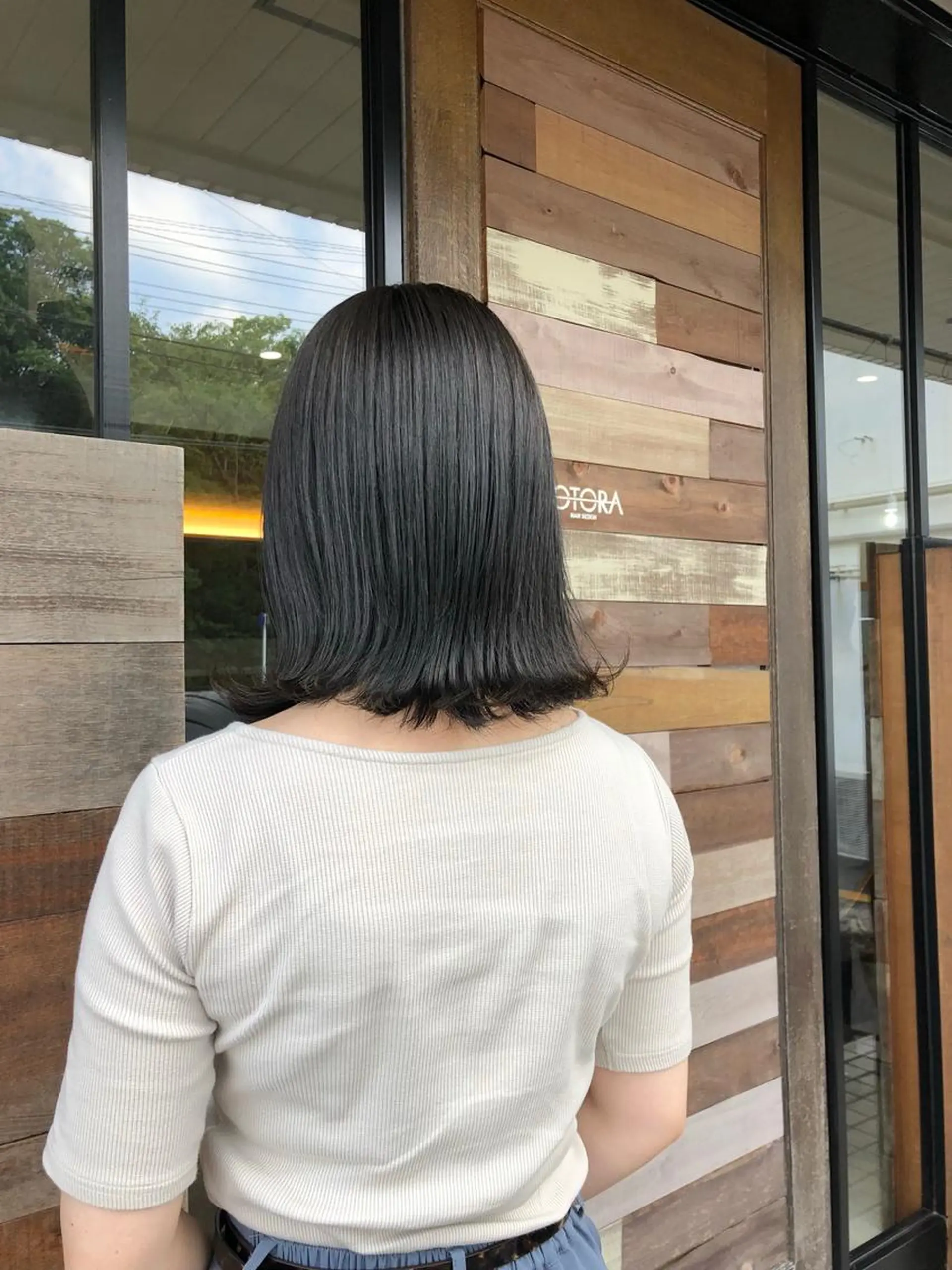 ミディアム 福村 拓也のヘアスタイル
