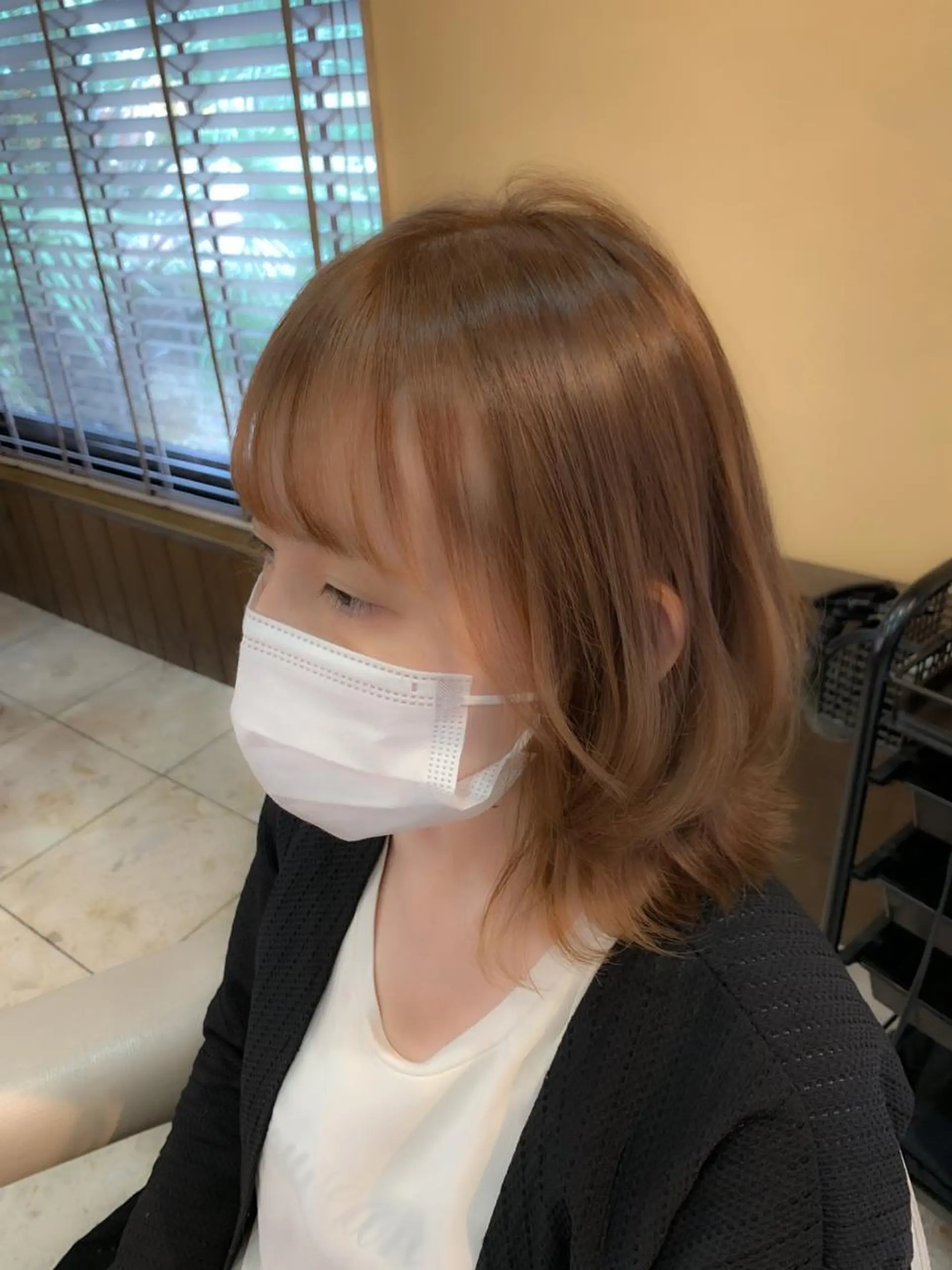 ミディアム カラー 縮毛矯正/髪質改善 飯田公祐のヘアスタイル