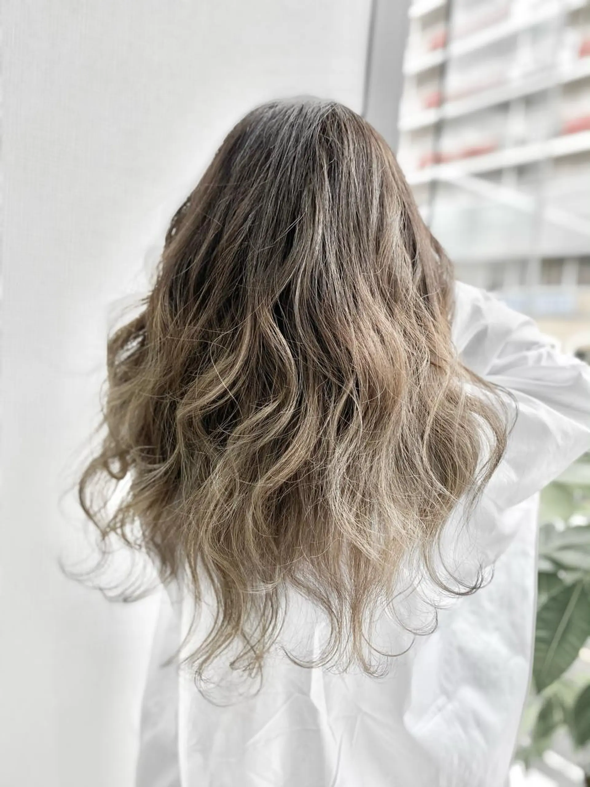 ロング カラー パーマPrivate SalonNoa名駅のヘアスタイル