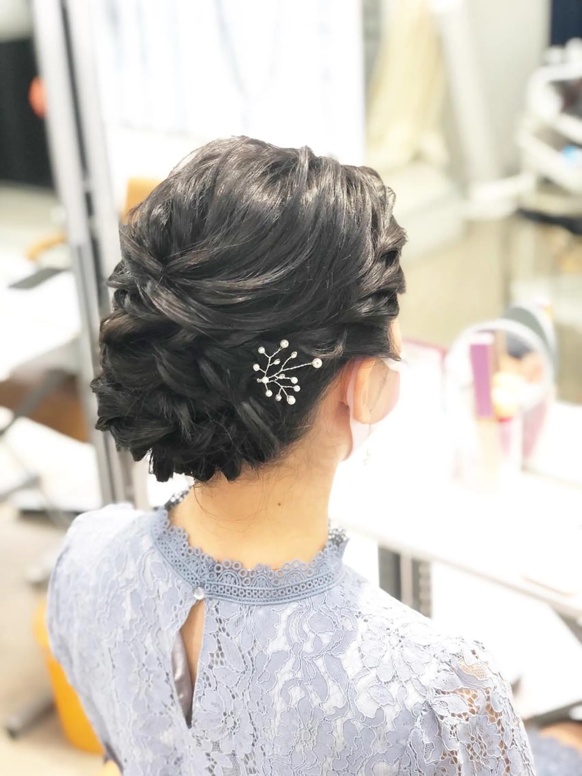 セミロング laera 佐藤のヘアスタイル