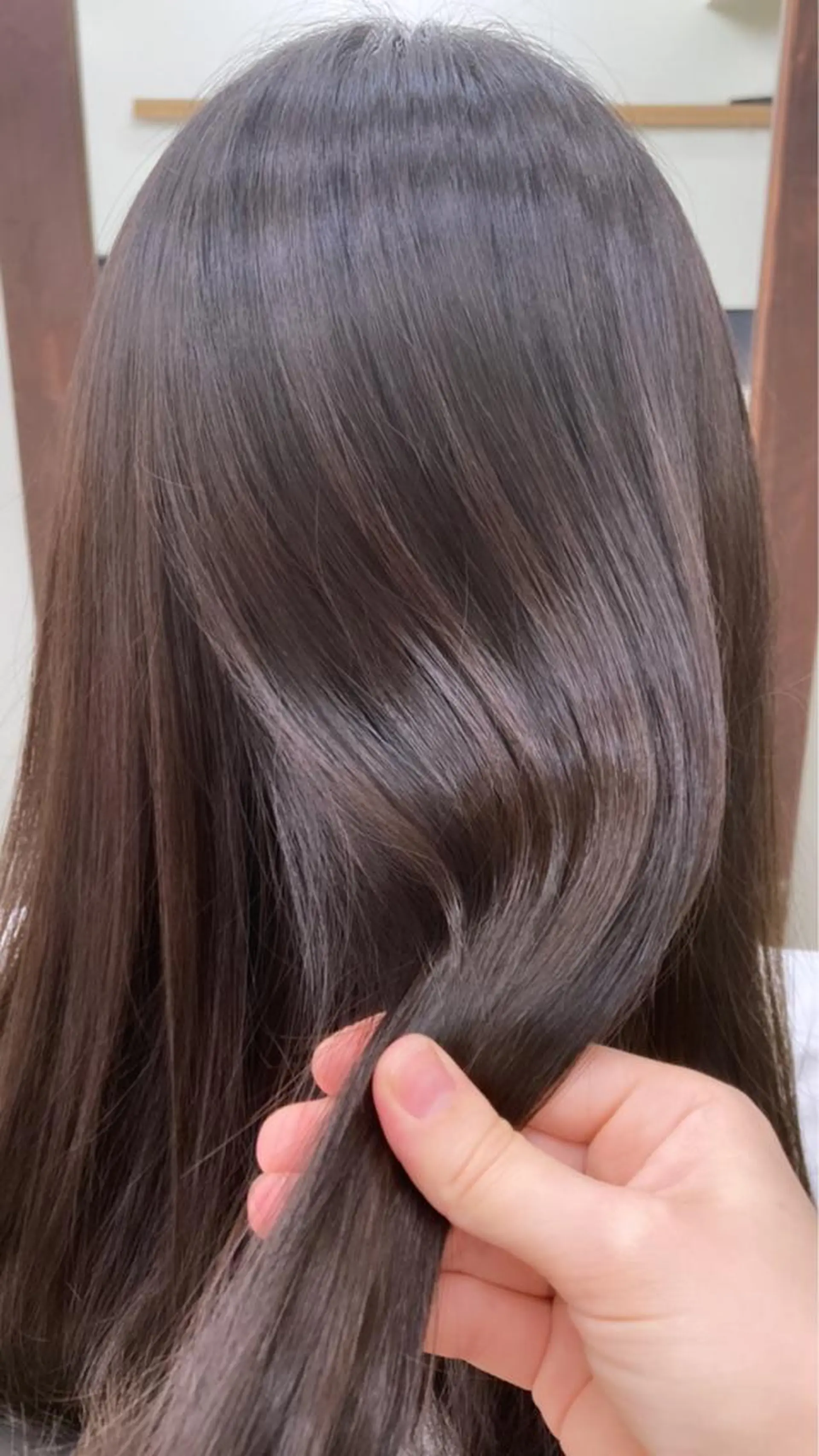 ロング くびれヘア 髪質改善 ヨシンモリ 韓国風ヘア トリートメント トリートメント ヘアー・クロマチックノート所属・杣澤 詩乃のヘアスタイル