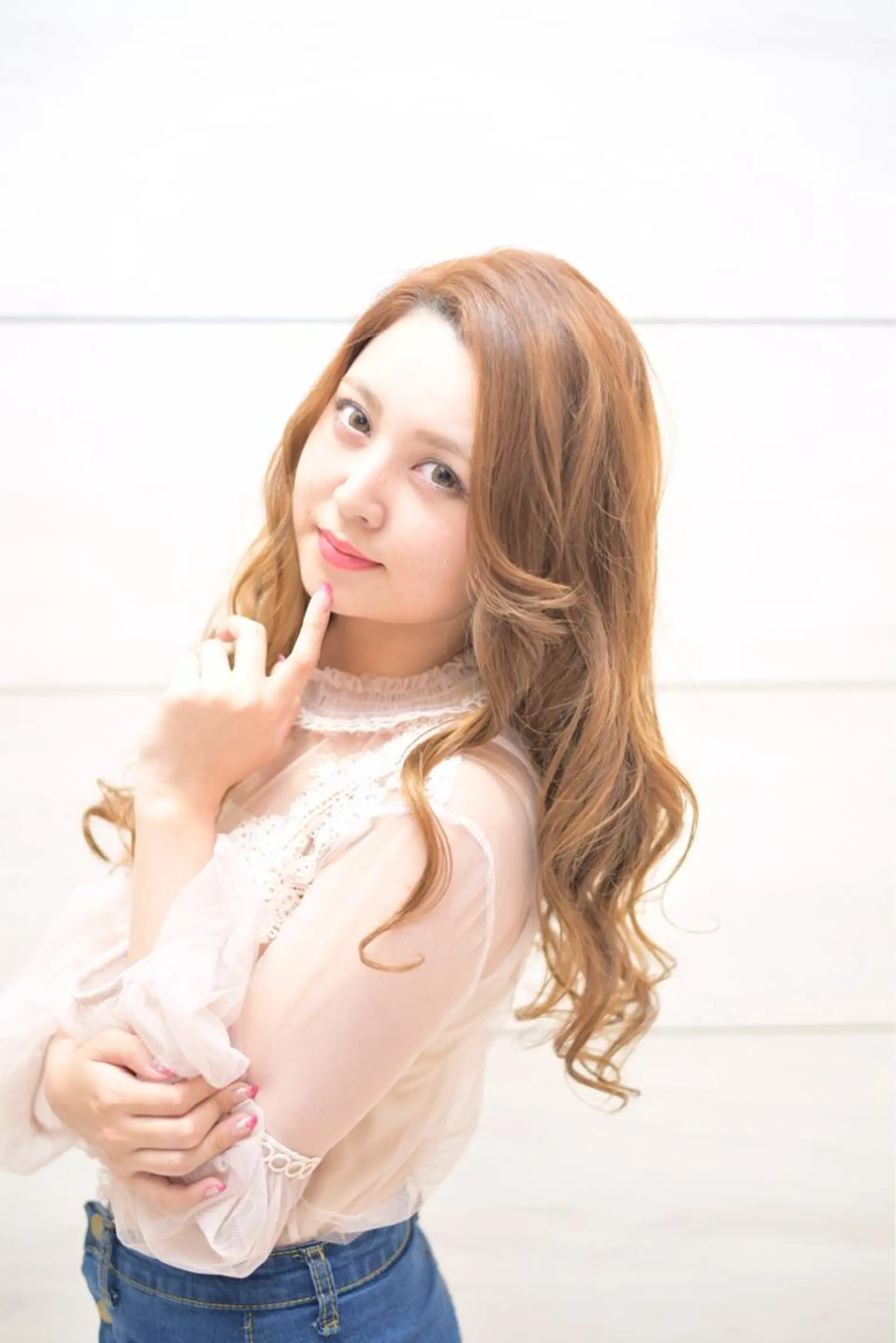 ロング カラー ヘアアレンジ ロング テラモト カズヨシのヘアスタイル