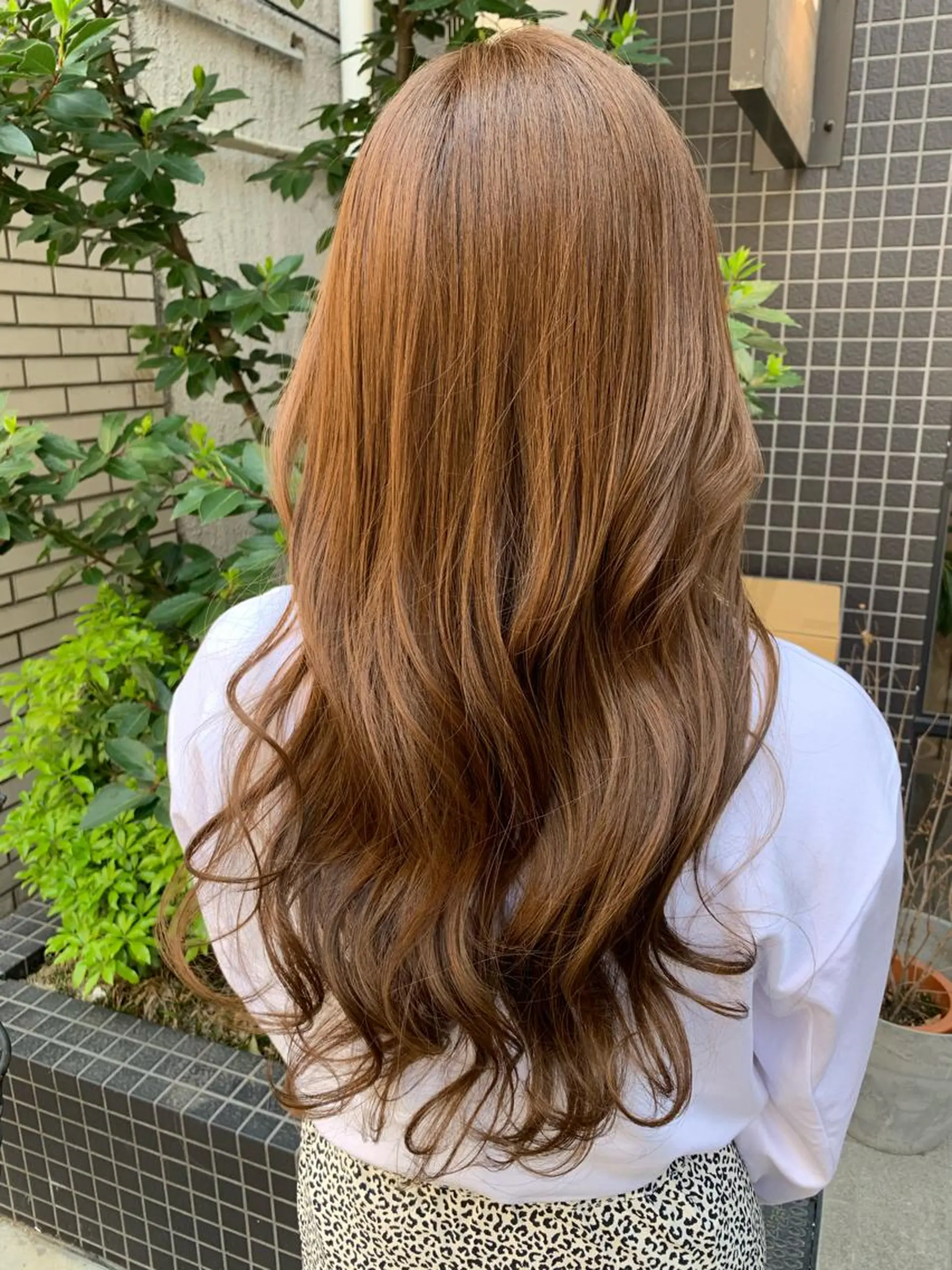 ロング カット ヘアカラー トリートメント 🌟美髪縮毛矯正🌟 吉田冴一のヘアスタイル