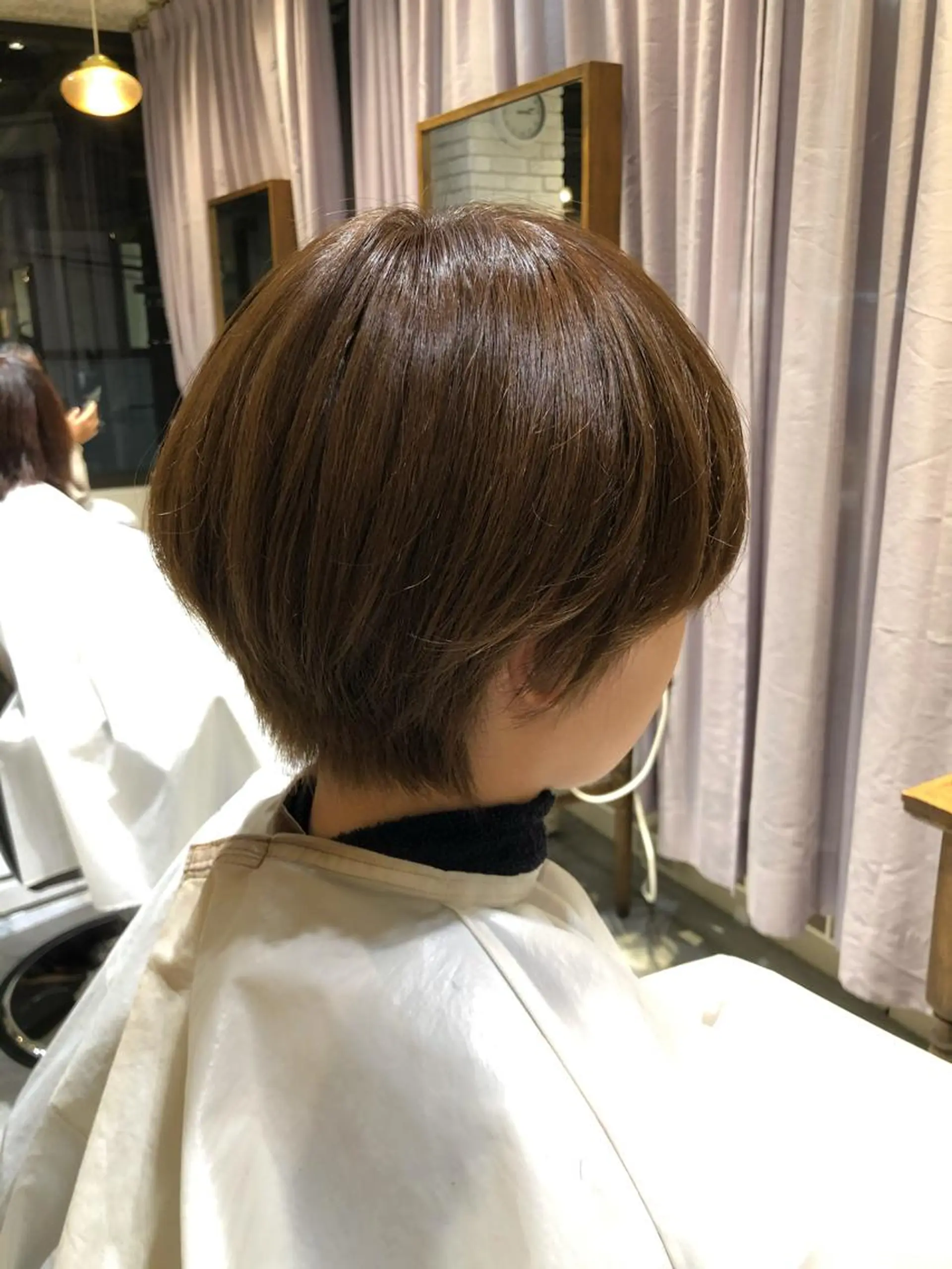ショート カラー ヘアアレンジ 柳井 準平のヘアスタイル
