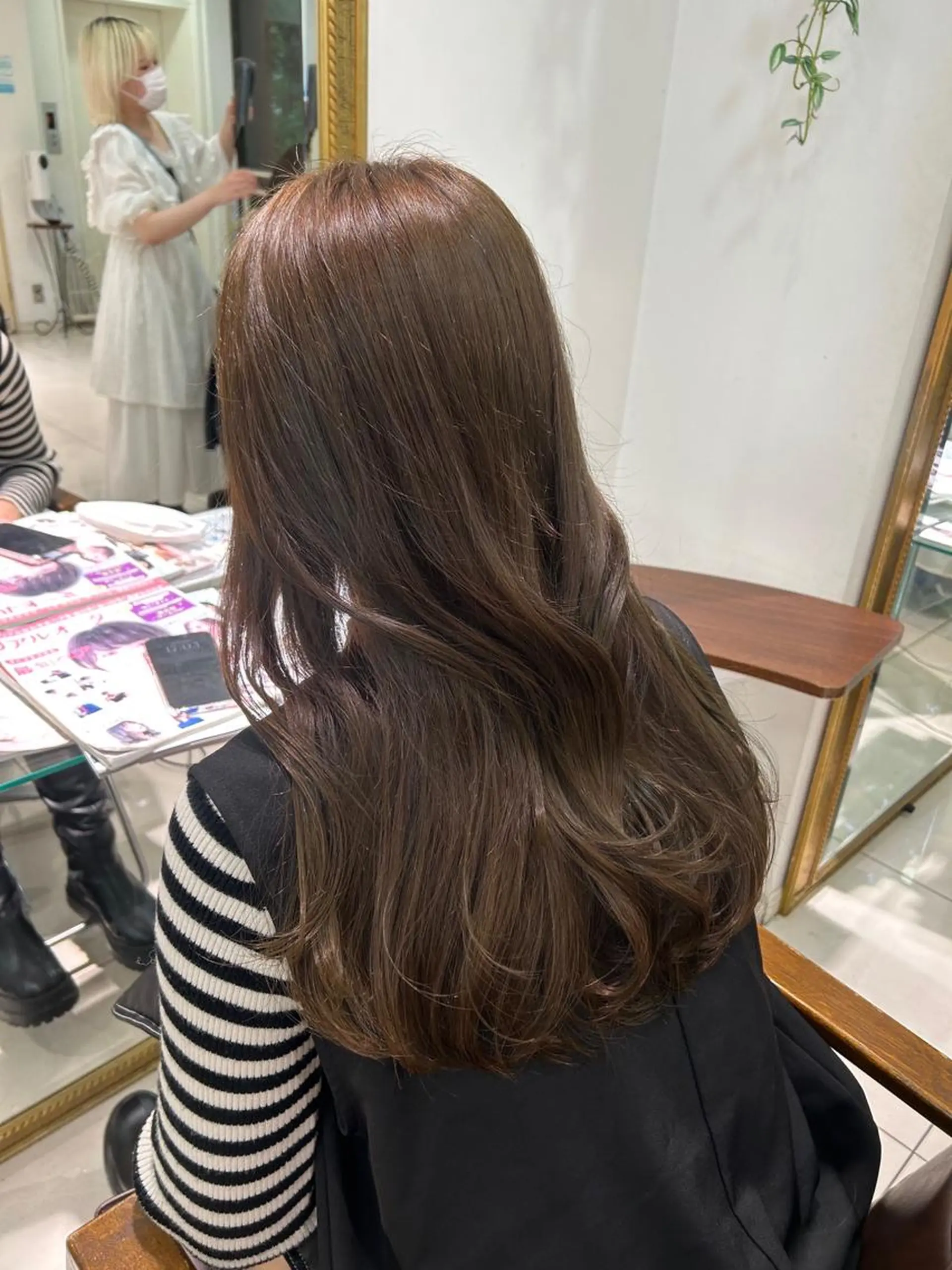 ロング カラー 透明感カラー 古山 結季🌙🖤のヘアスタイル