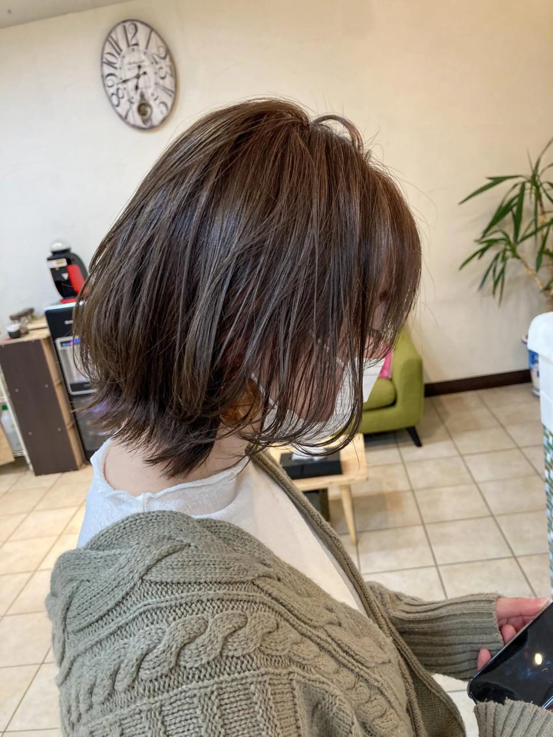 ショート カラー カット ヘアカラー トリートメント 樋野 亮のヘアスタイル