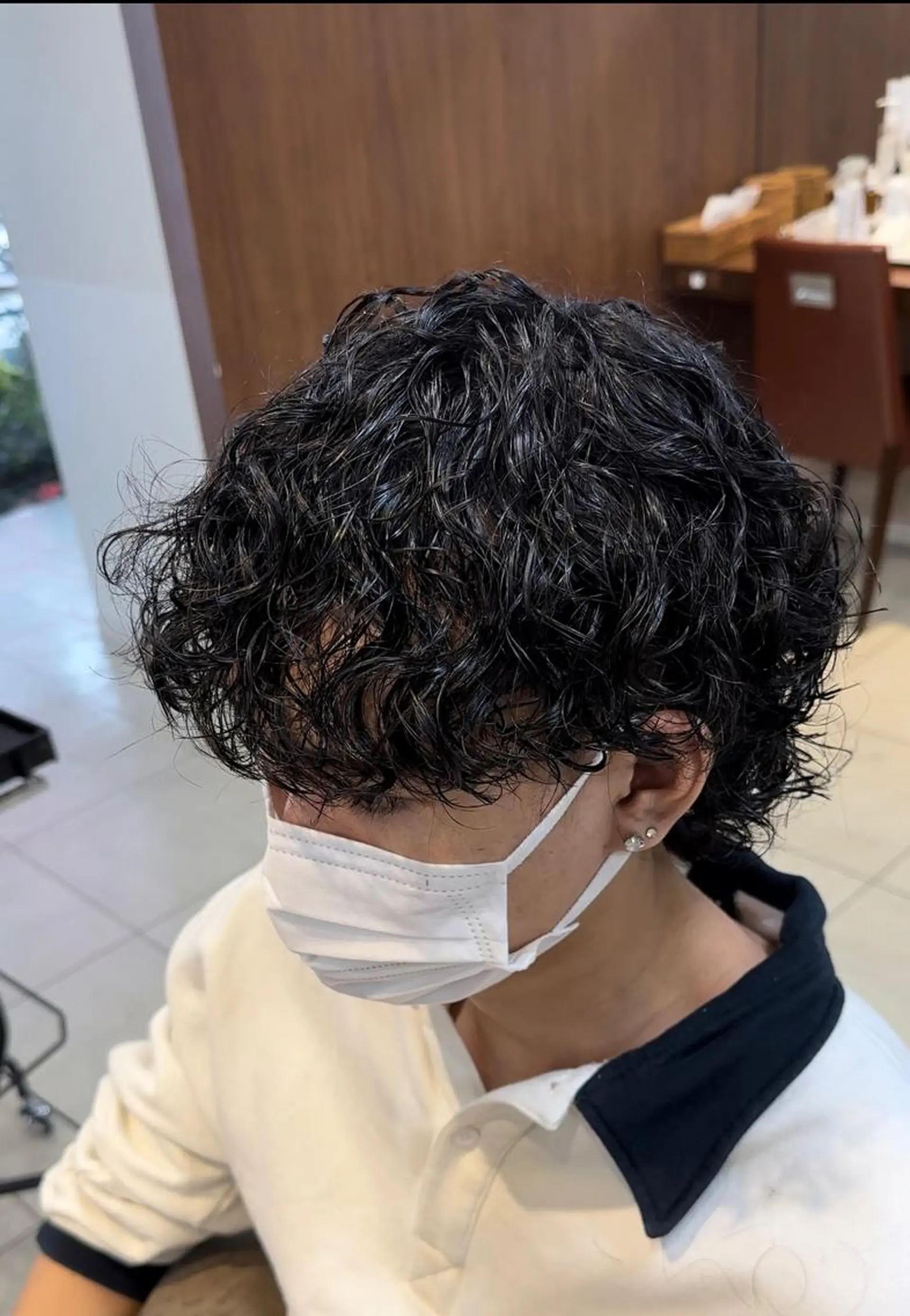 ショート パーマ プードルパーマ パーマ職人 渡邊　優雅のヘアスタイル
