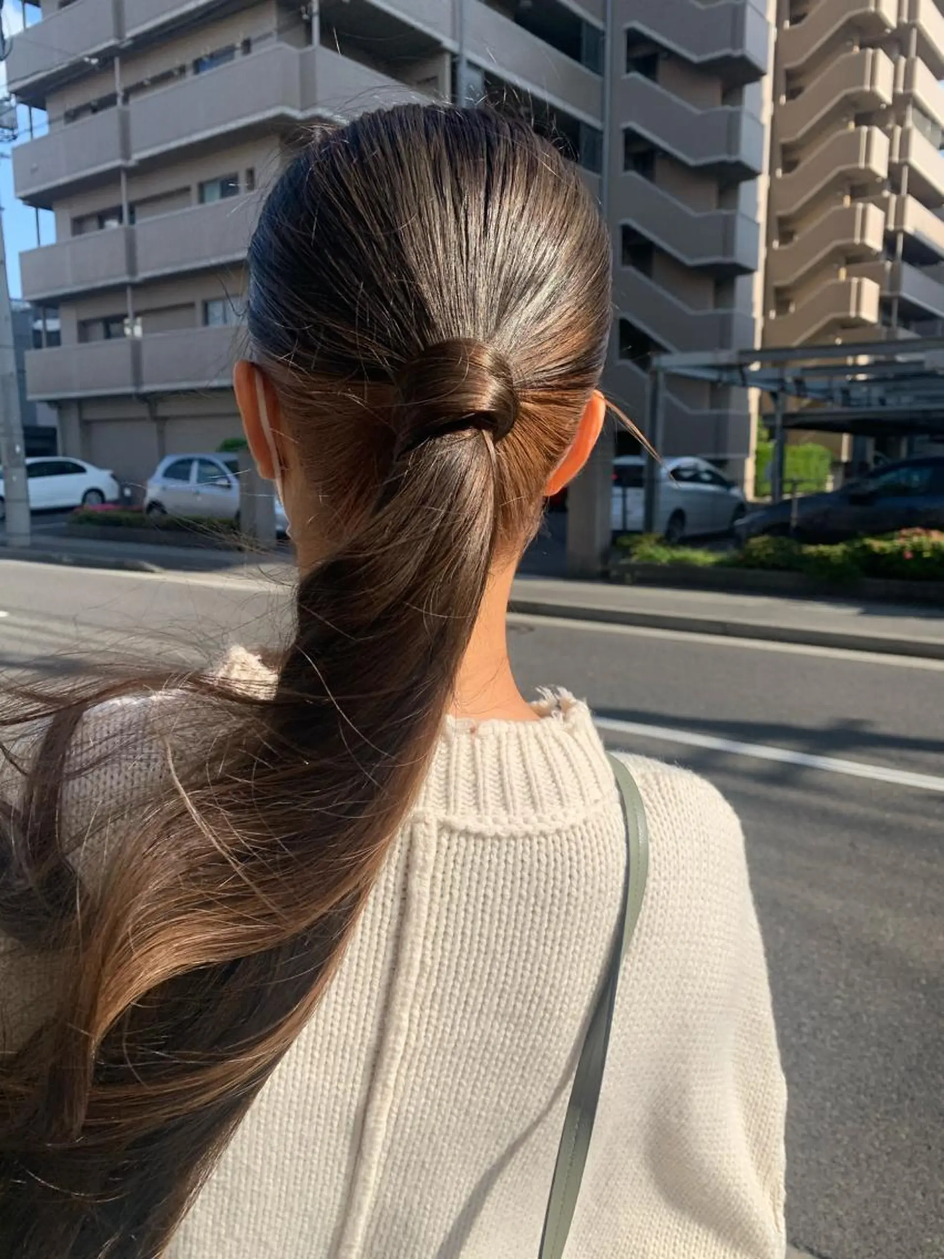 カラー ベージュカラー ブリーチ インナーカラー ヘアカラー HARE 川崎晴佳のヘアスタイル