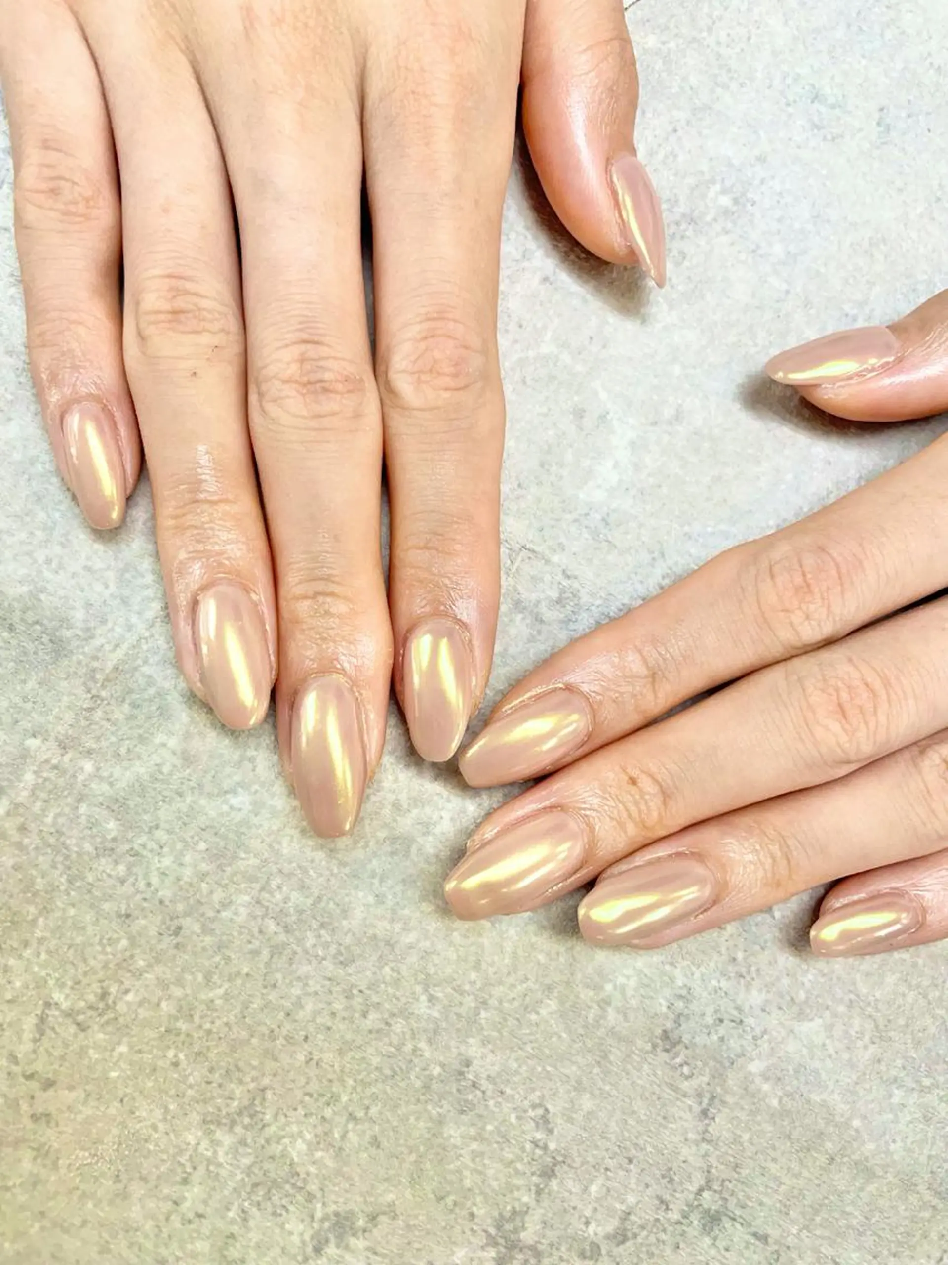 ネイル オーロラネイル ミラーネイル ハンドネイル FASTNAIL PLUS 新宿店のネイルデザイン