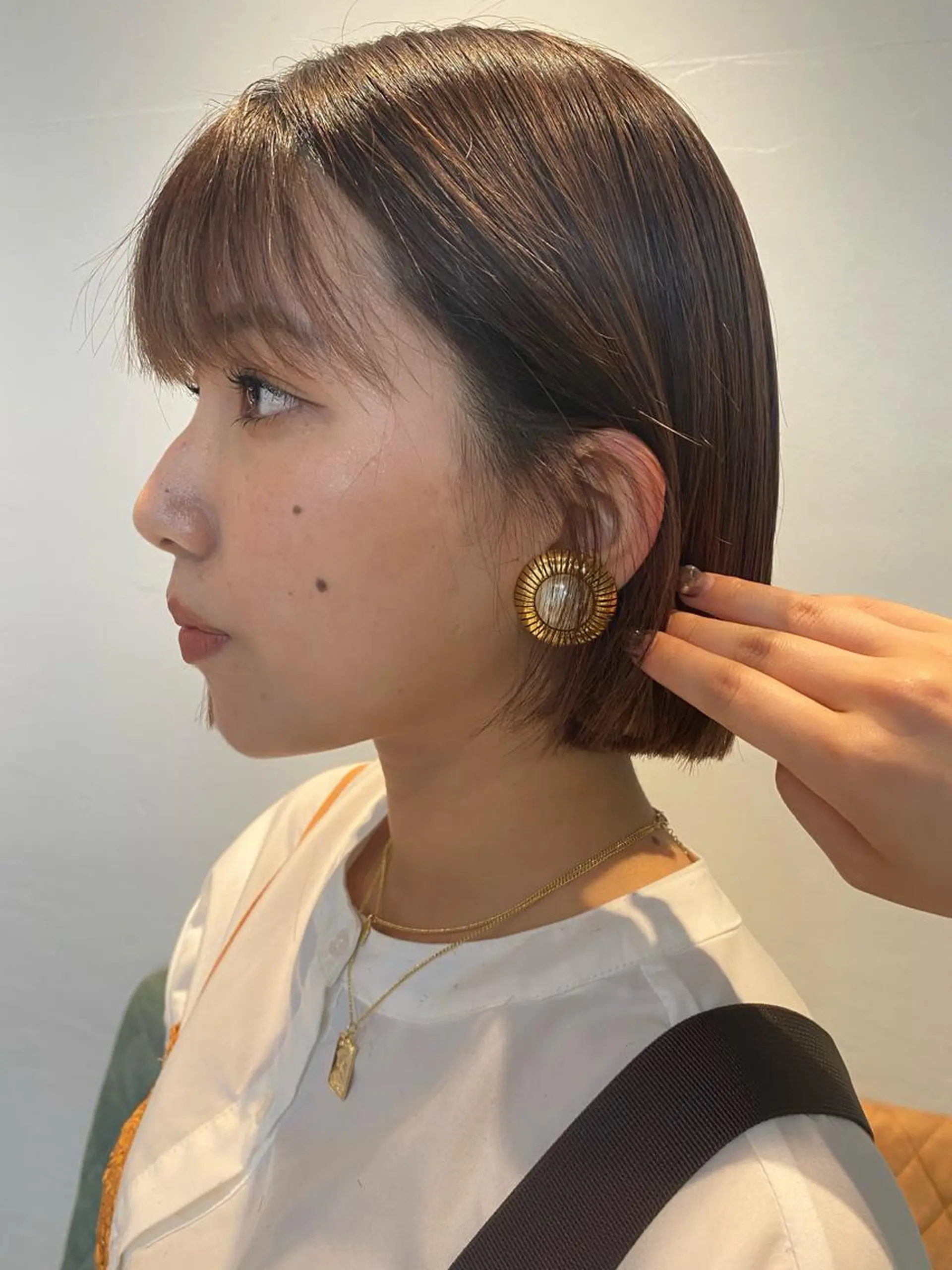 ミディアム AO所属・RISAKO 艶髪モテヘア🎀府中のヘアスタイル