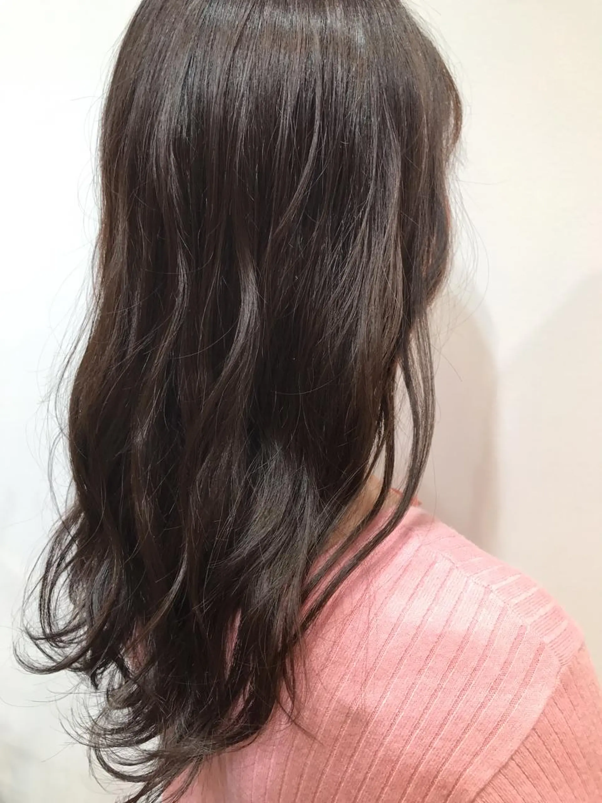 ロング カラー アッシュ アッシュブラウン ブラウンカラー ヒロミ/アレンジ/ アンニュイ/透け感のヘアスタイル