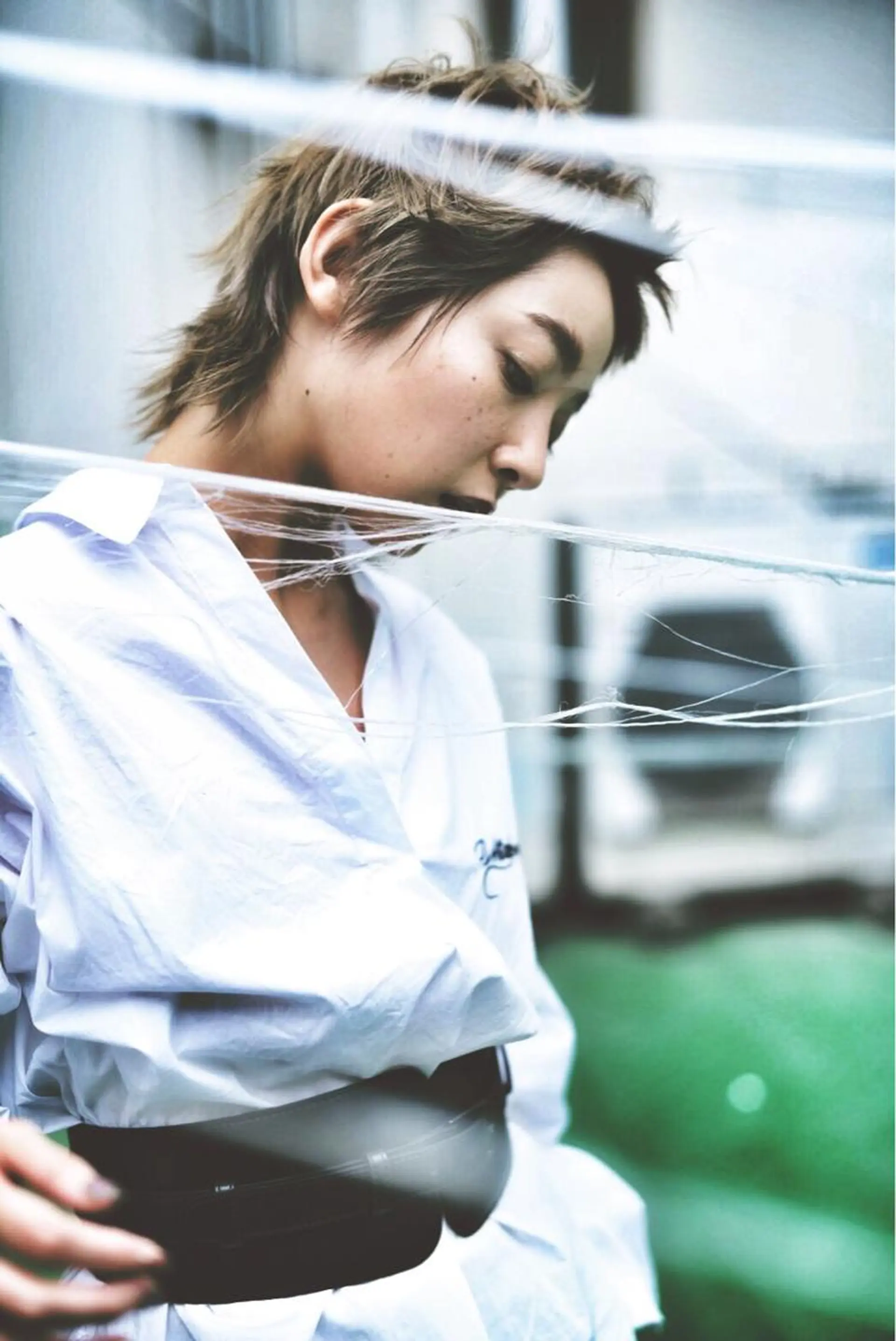 ショート ショートヘア 圧倒的美髪ストレート ツダケイタロウのヘアスタイル