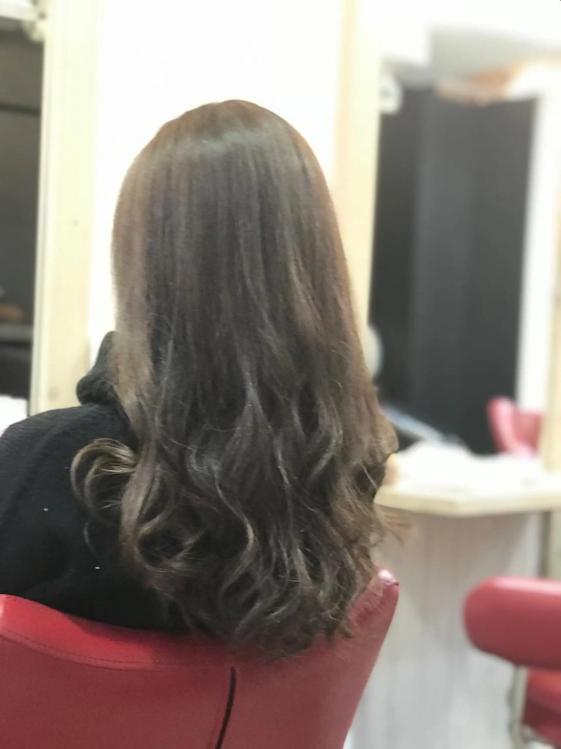 ロング カラー 渋谷宮益坂 omoのヘアスタイル