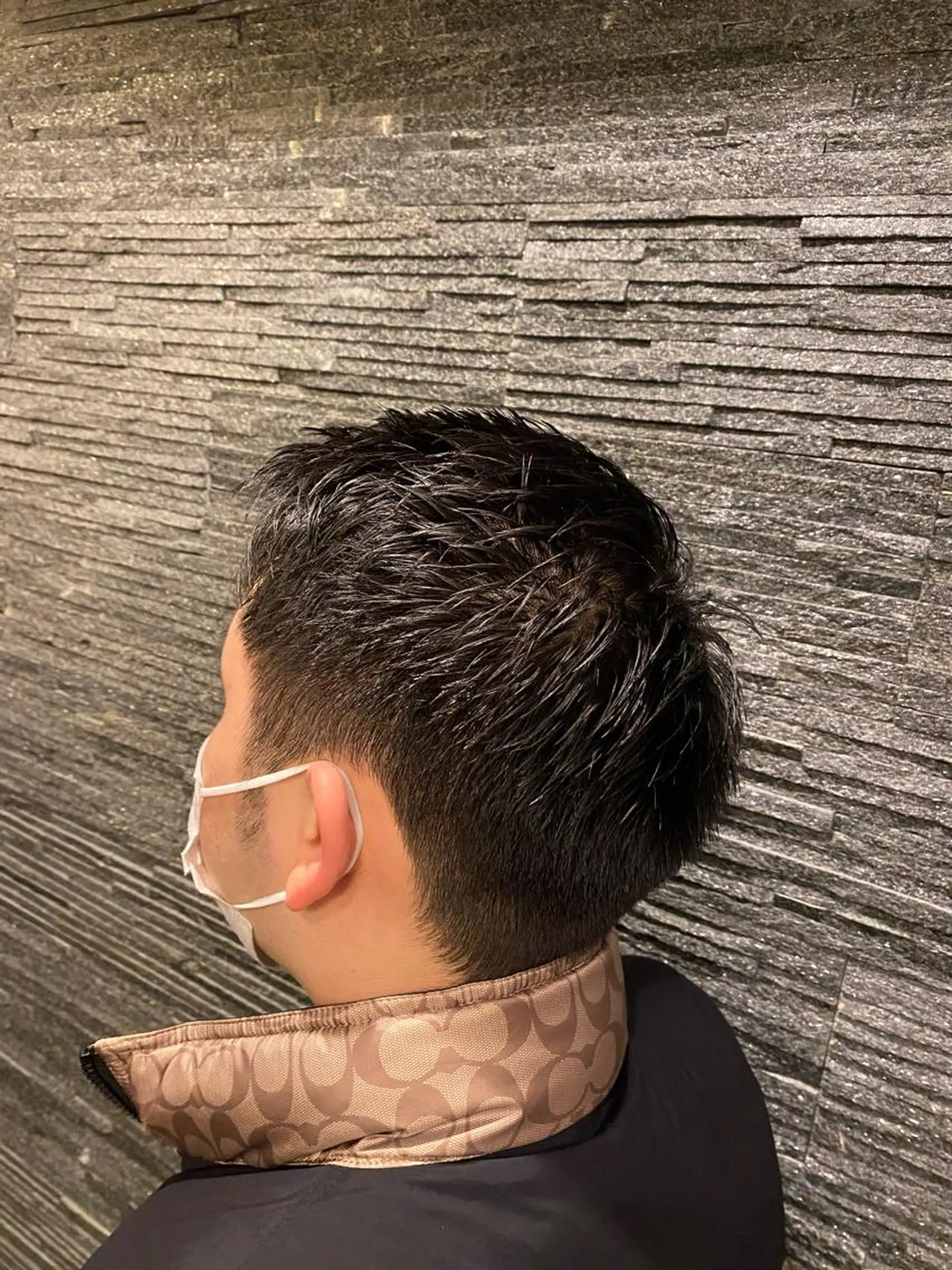 ショート ヘアアレンジ メンズ 刈り上げ ショートヘア barber shop所属・福村 美沙紀のエステ・リラクイメージ