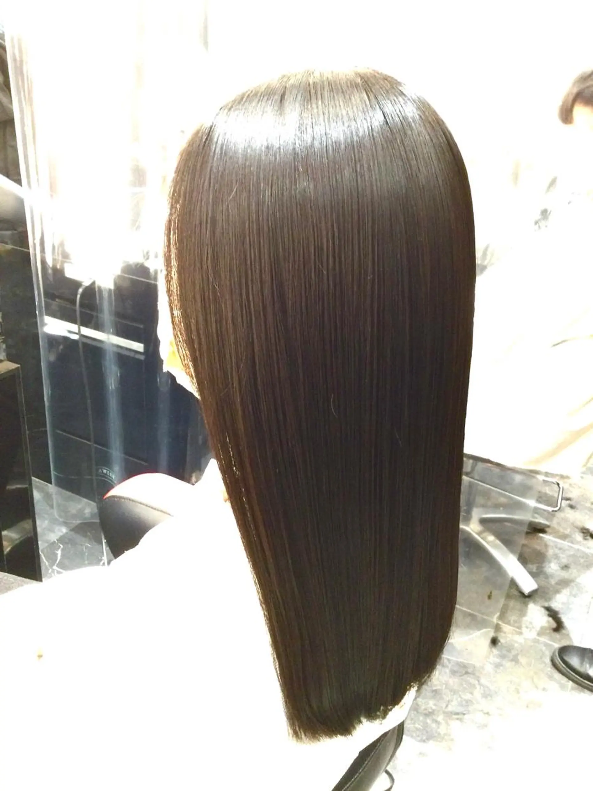 ロング カラー カット Annon プライベートサロンのヘアスタイル