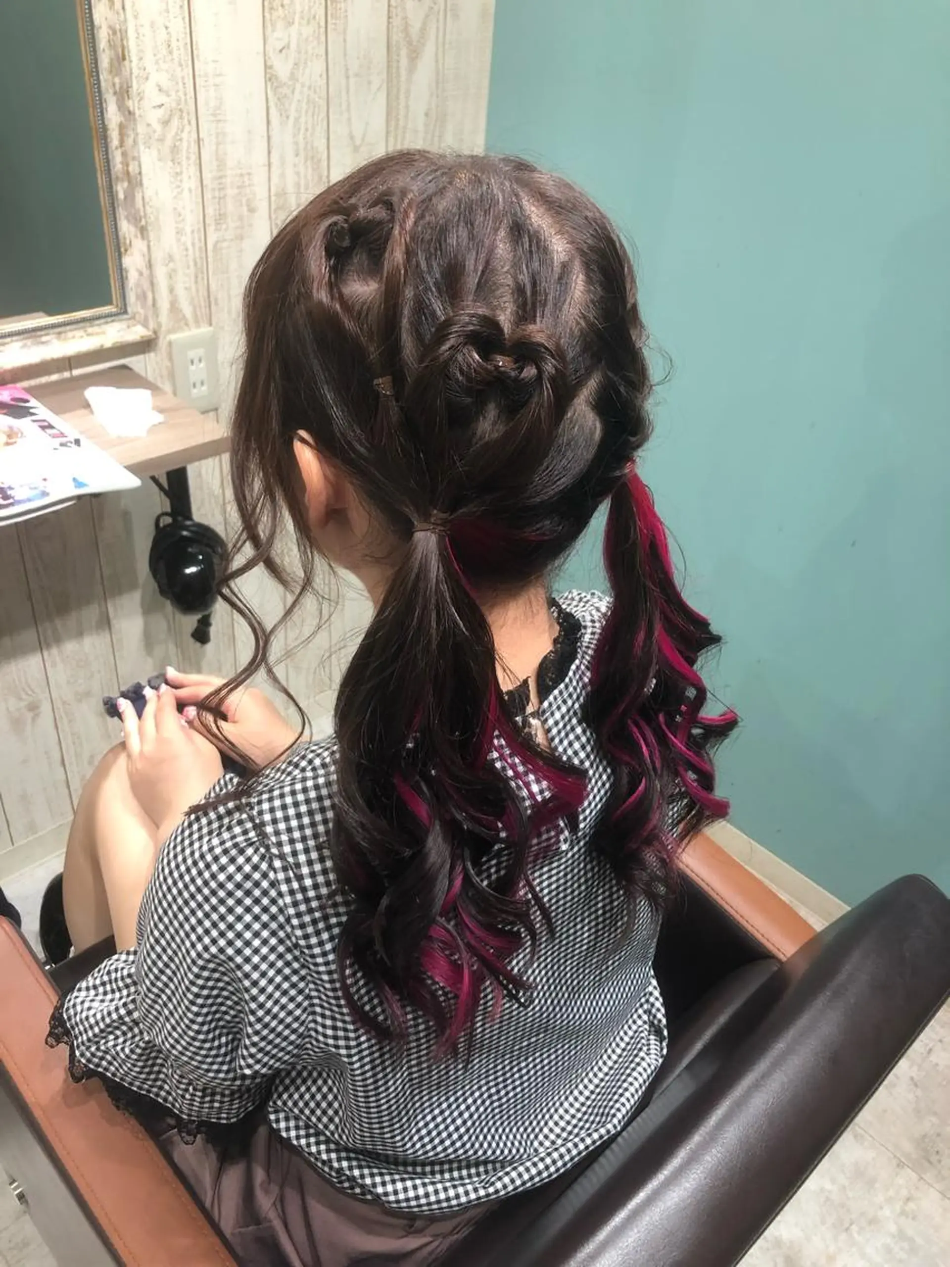 ヘアアレンジ みやもと まなみのヘアスタイル