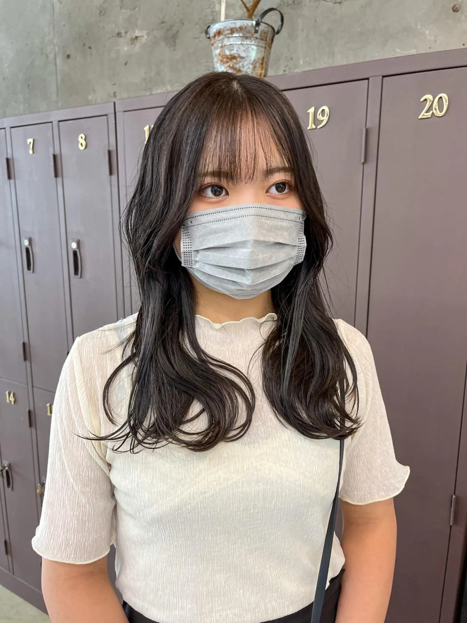 ロング 中江 友哉のヘアスタイル