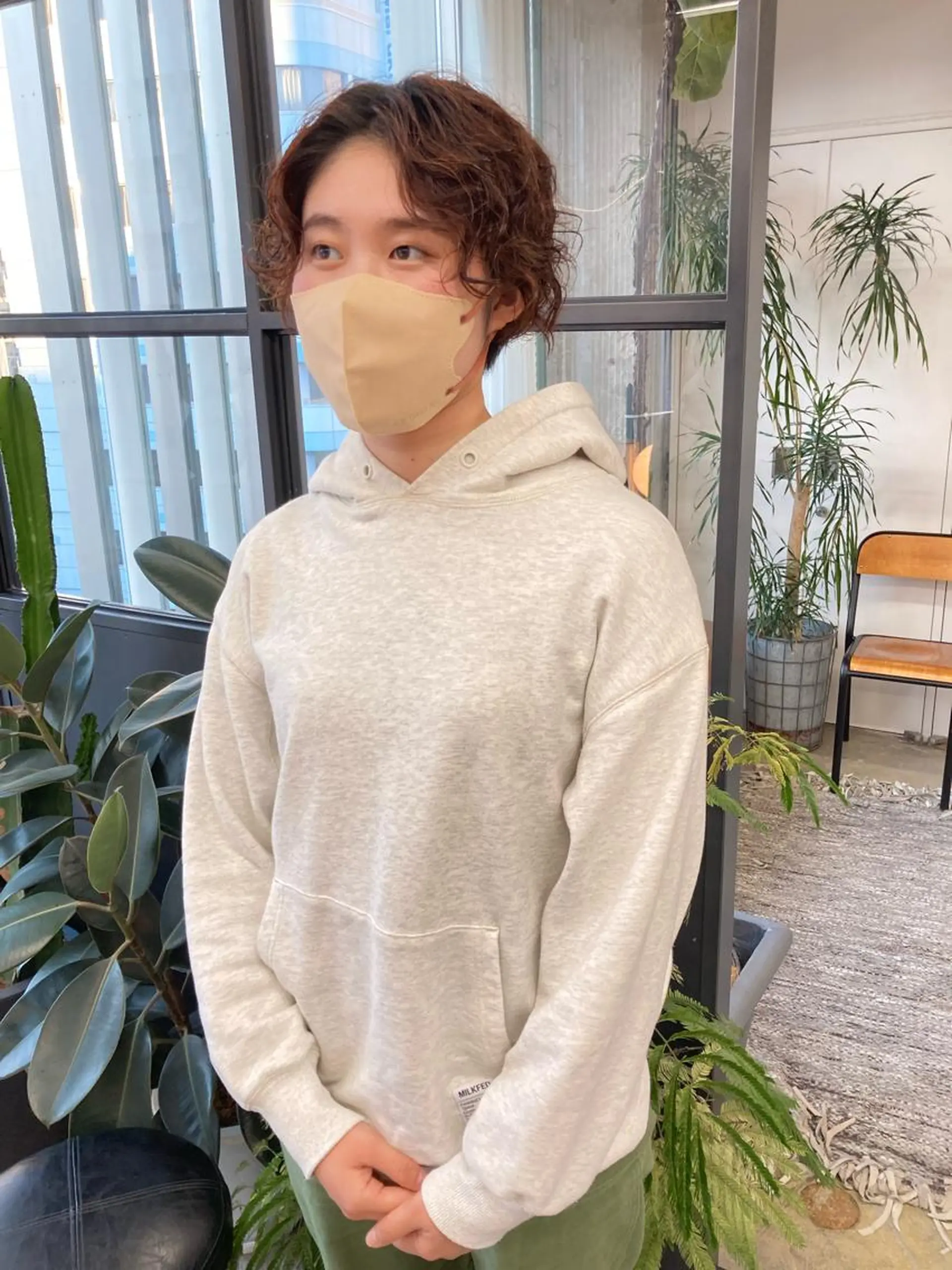 ショート パーマ 小木曽智美 /ボブ/ショートのヘアスタイル