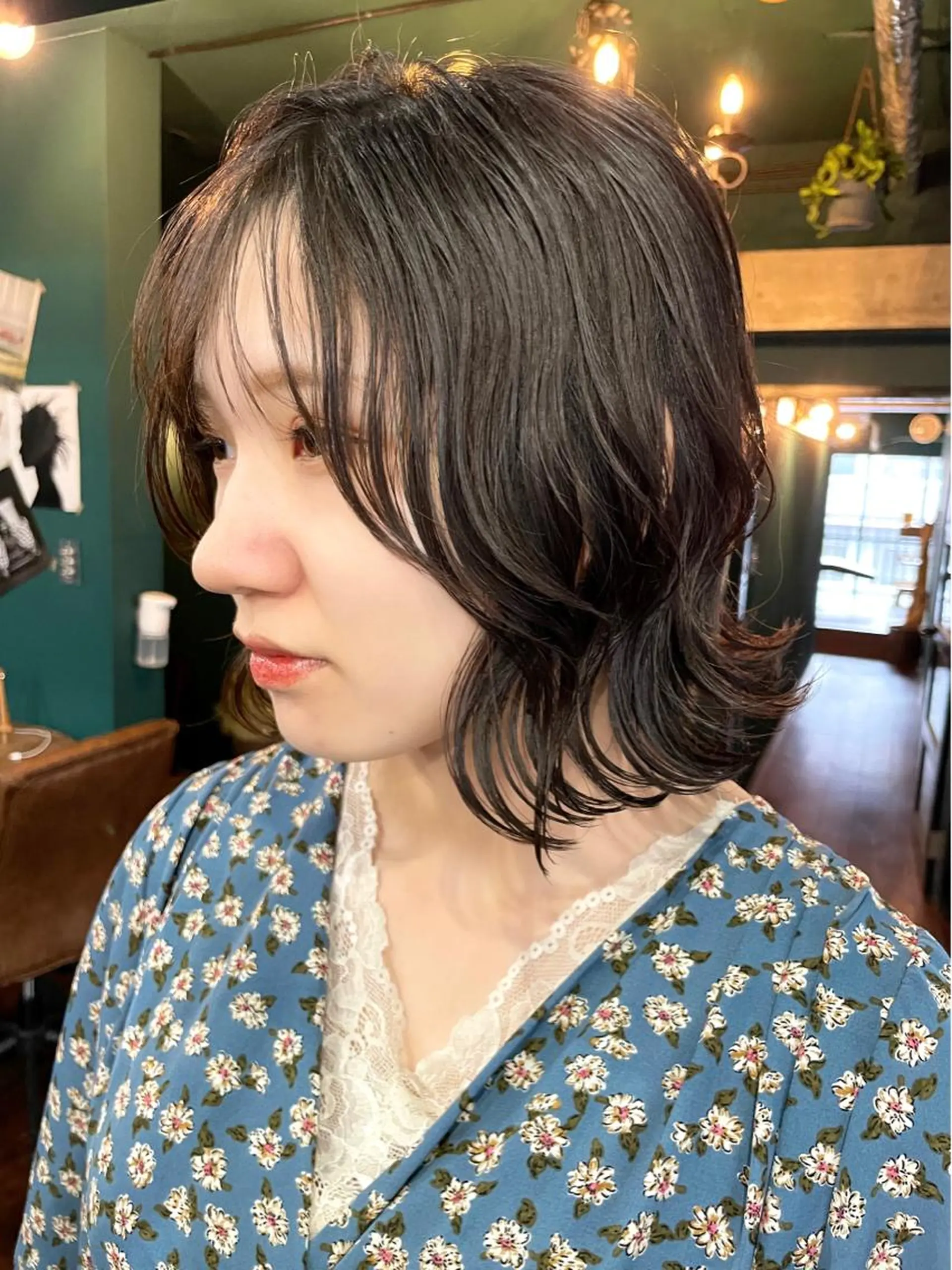 ミディアム ミディアムパーマ vivre libreのヘアスタイル