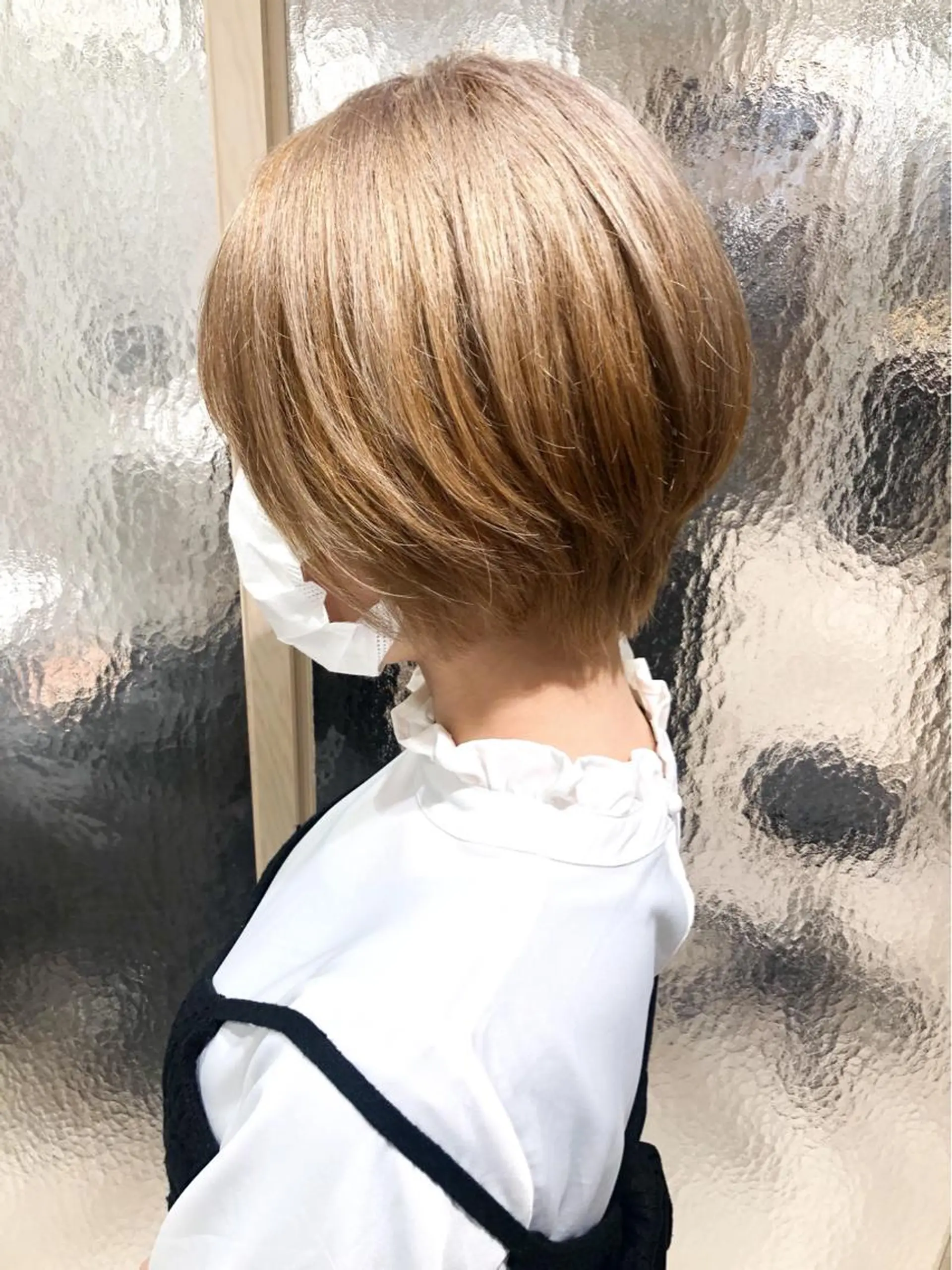 ショート カラー 艶髪/韓国レイヤー イノウエヒロキのヘアスタイル