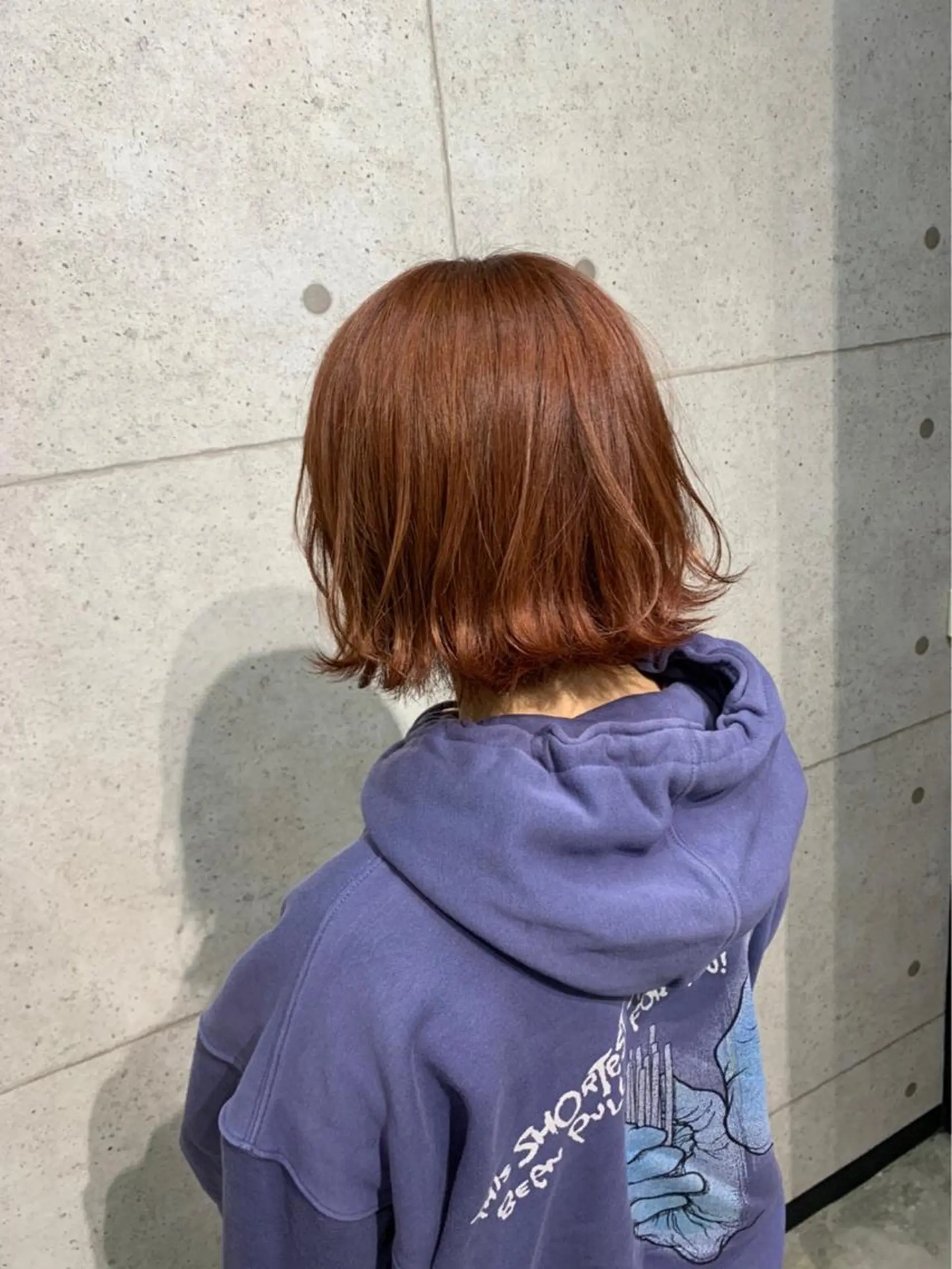 カラー ベージュカラー ブリーチ オレンジ オレンジベージュ 藤田 清志のヘアスタイル