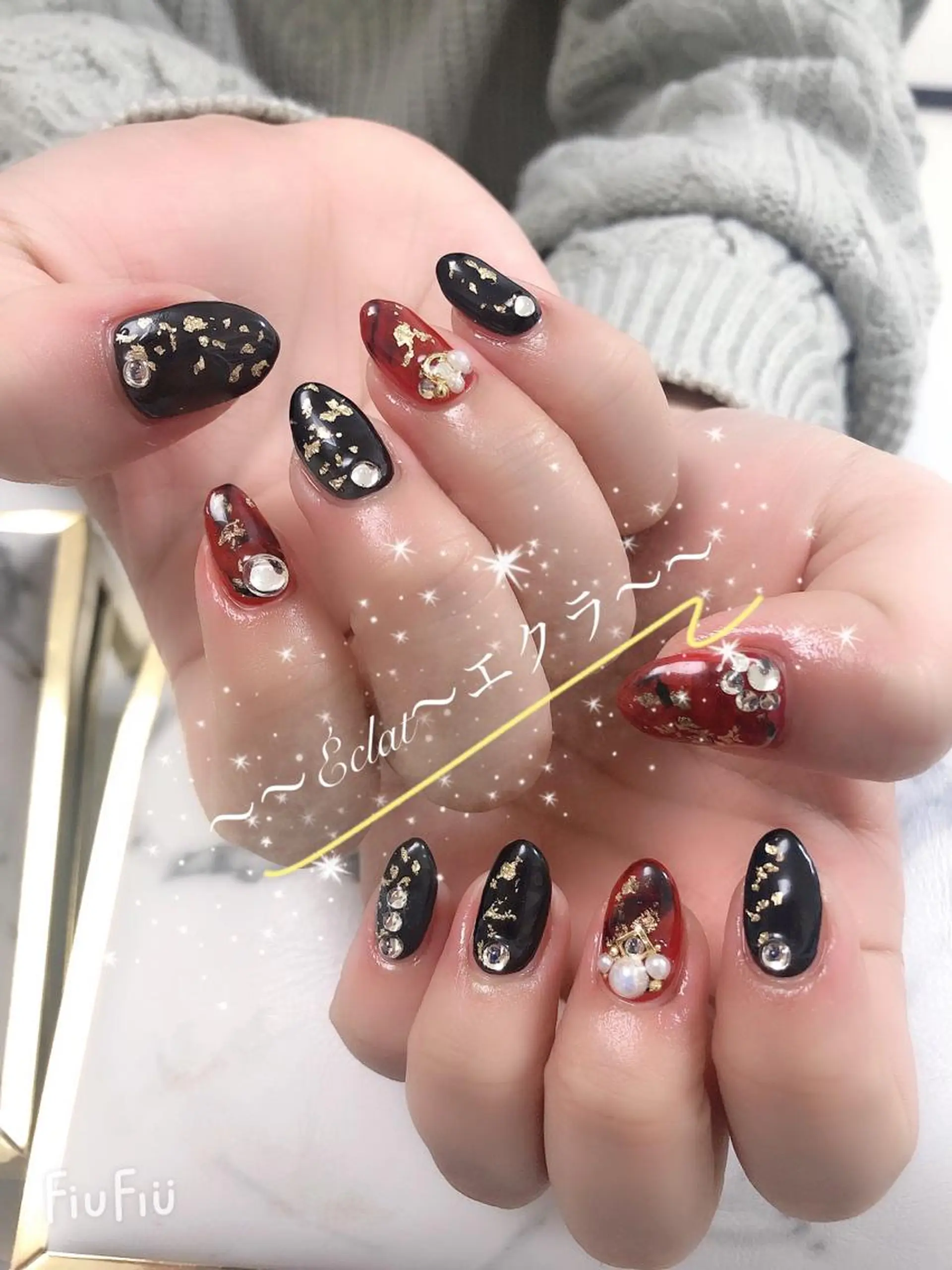 ネイル ネイルサロンエクラ 🫧Shizukaのネイルデザイン