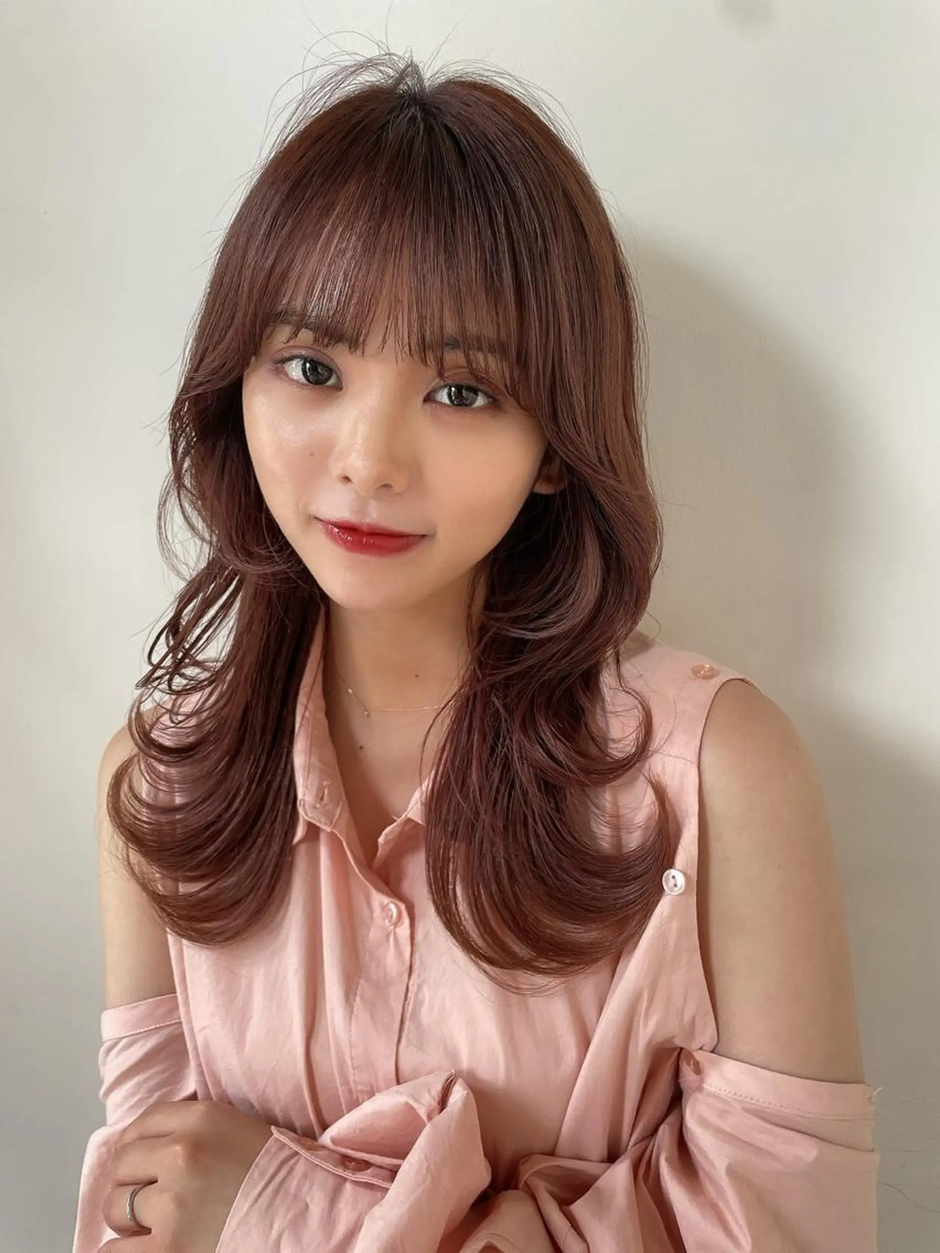 ミディアム くびれヘア ❤️ショートカット ・顔周りカット❤️のヘアスタイル