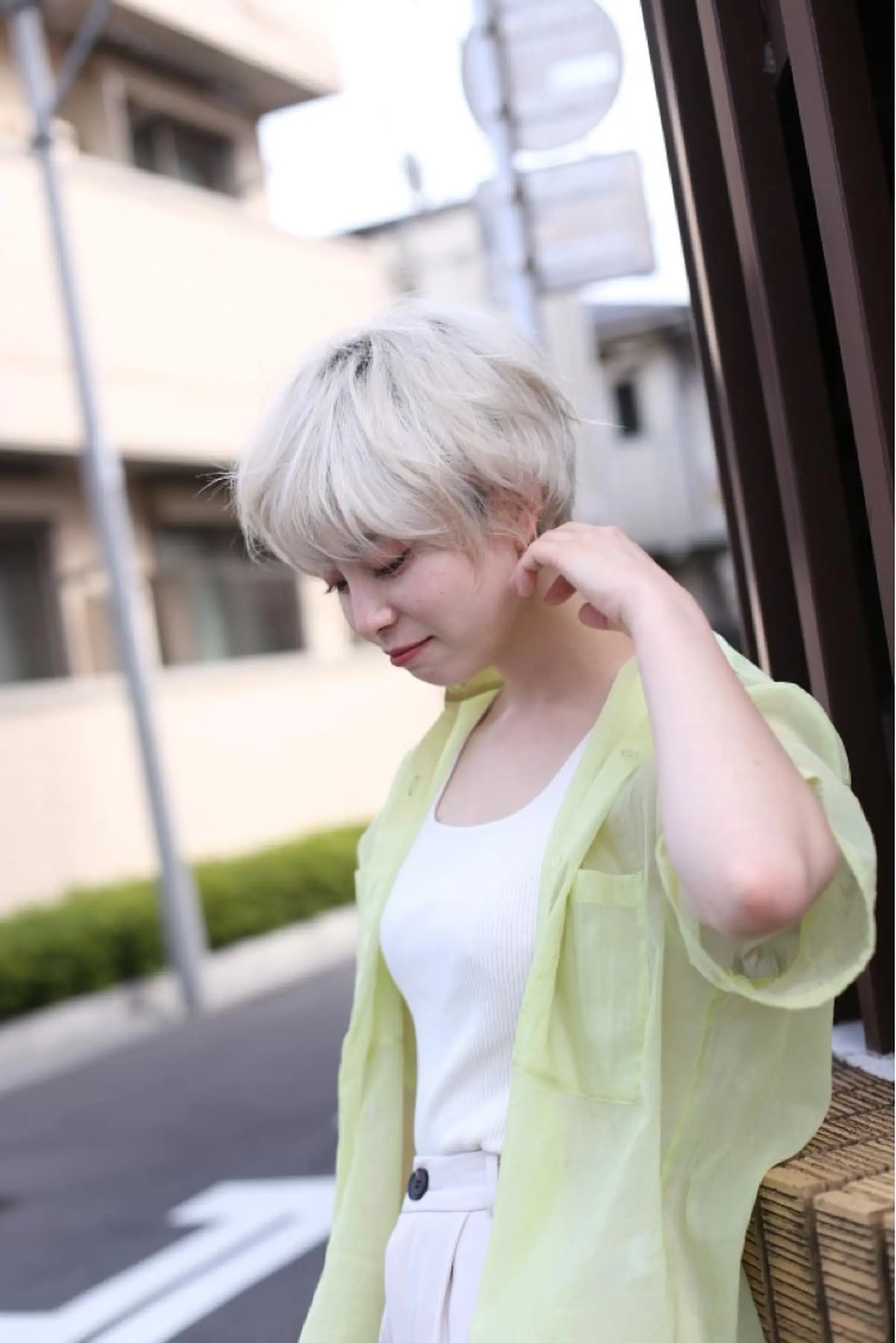 ショート パーマ/ボブ/ 佐々木翔のヘアスタイル