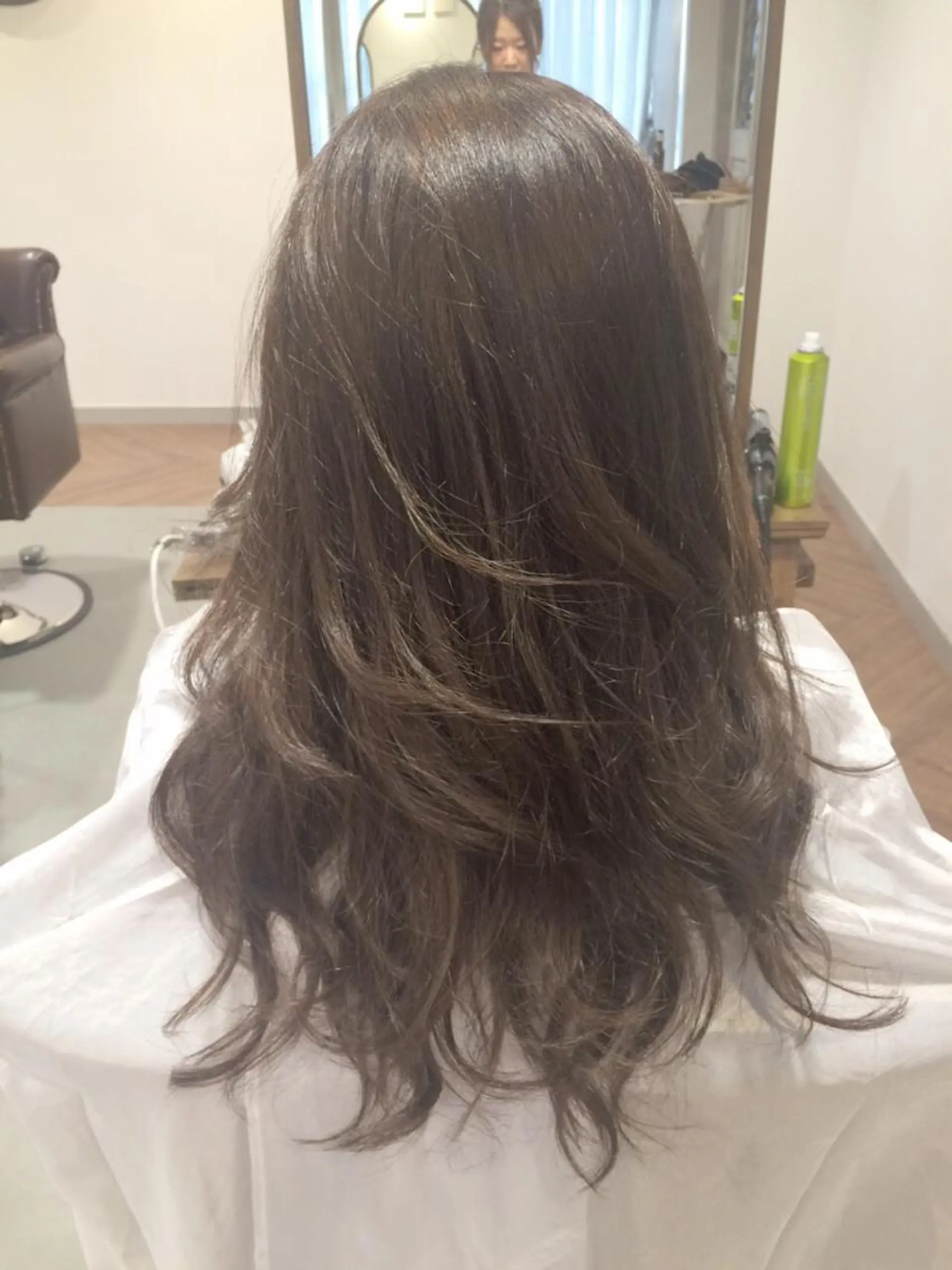 ミディアム セミロング ロング カラー ヘアアレンジ 韓国♡ハイライト ♡YURIのヘアスタイル