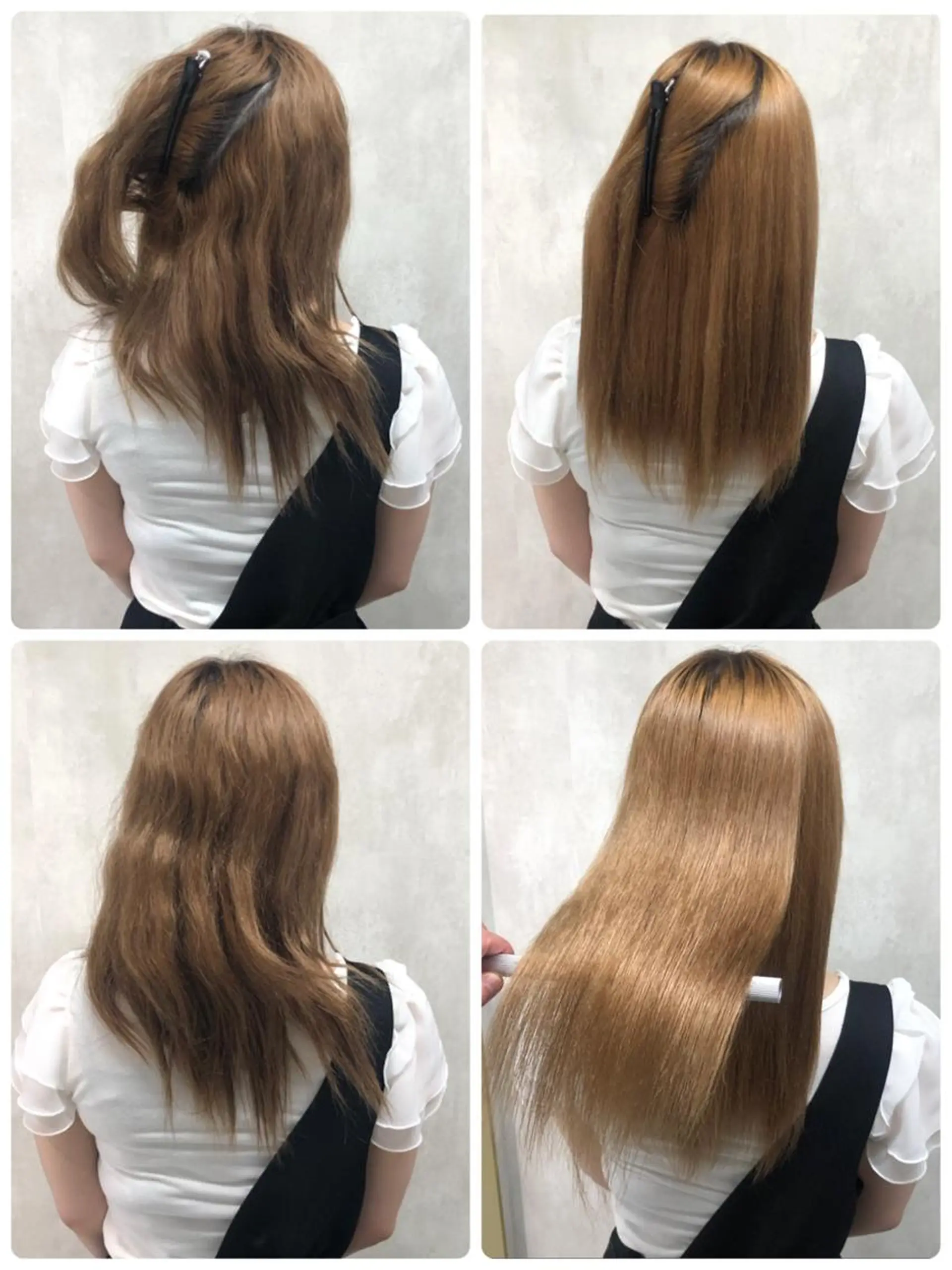 セミロング 縮毛矯正 トリートメント ✨憧れの髪質作り✨ 😊谷口にお任せ😊のヘアスタイル